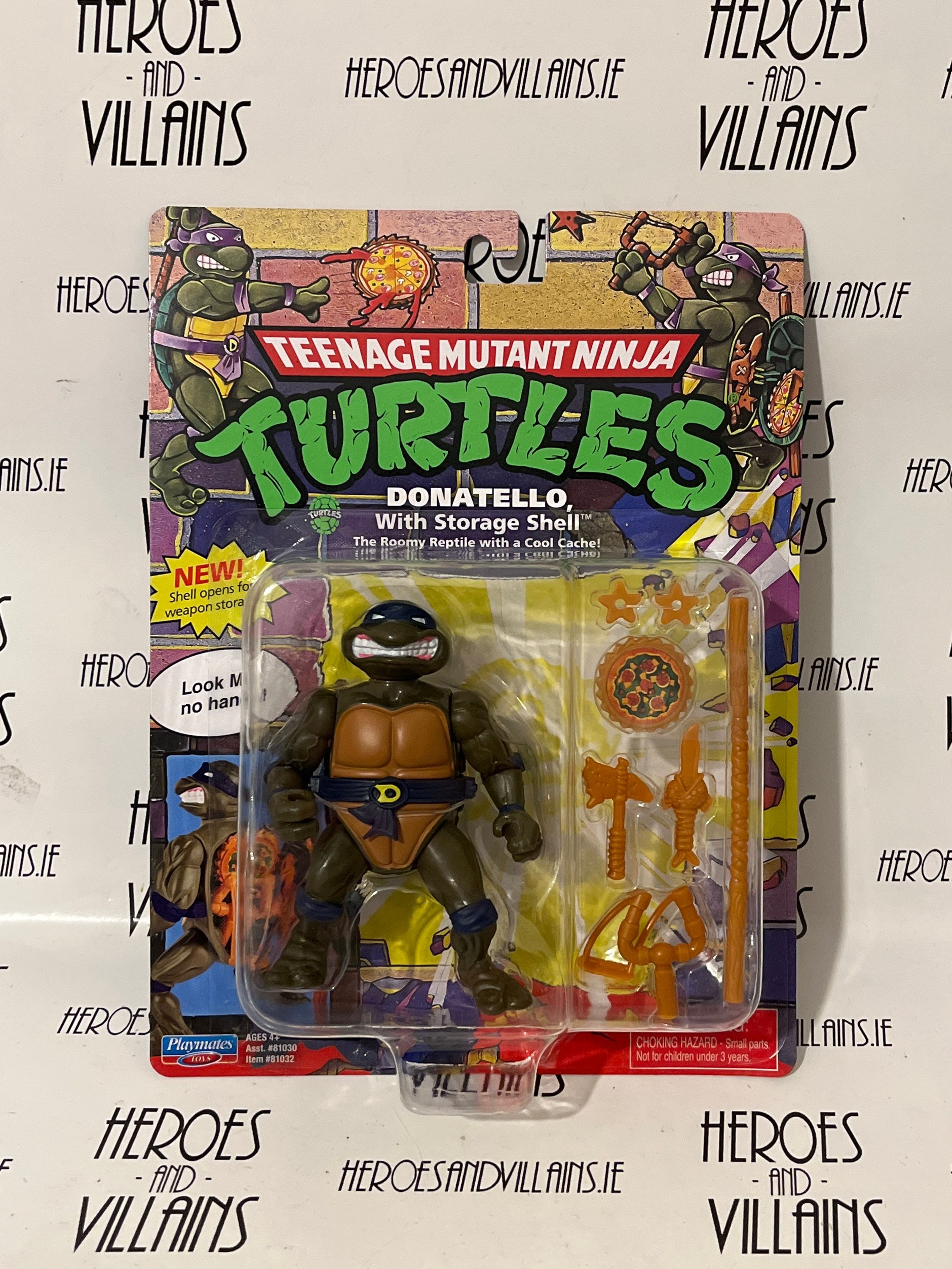 TEENAGE MUTANT NINJA TURTLES CLASSICS STORAGE SHELL DONATELLO (PLAYMATES 2023)