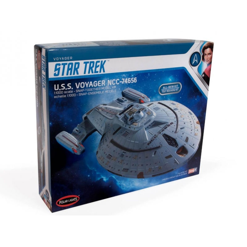 Miniaturbild: STAR TREK VOYAGER USS VOYAGER 1/1000 SNAP MODEL KIT (POLAR LIGHTS 2021)
