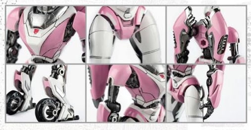 Miniatura: TRANSFORMERS BUMBLEBEE MOVIE ARCEE MODEL KIT (TRUMPETER 2023)