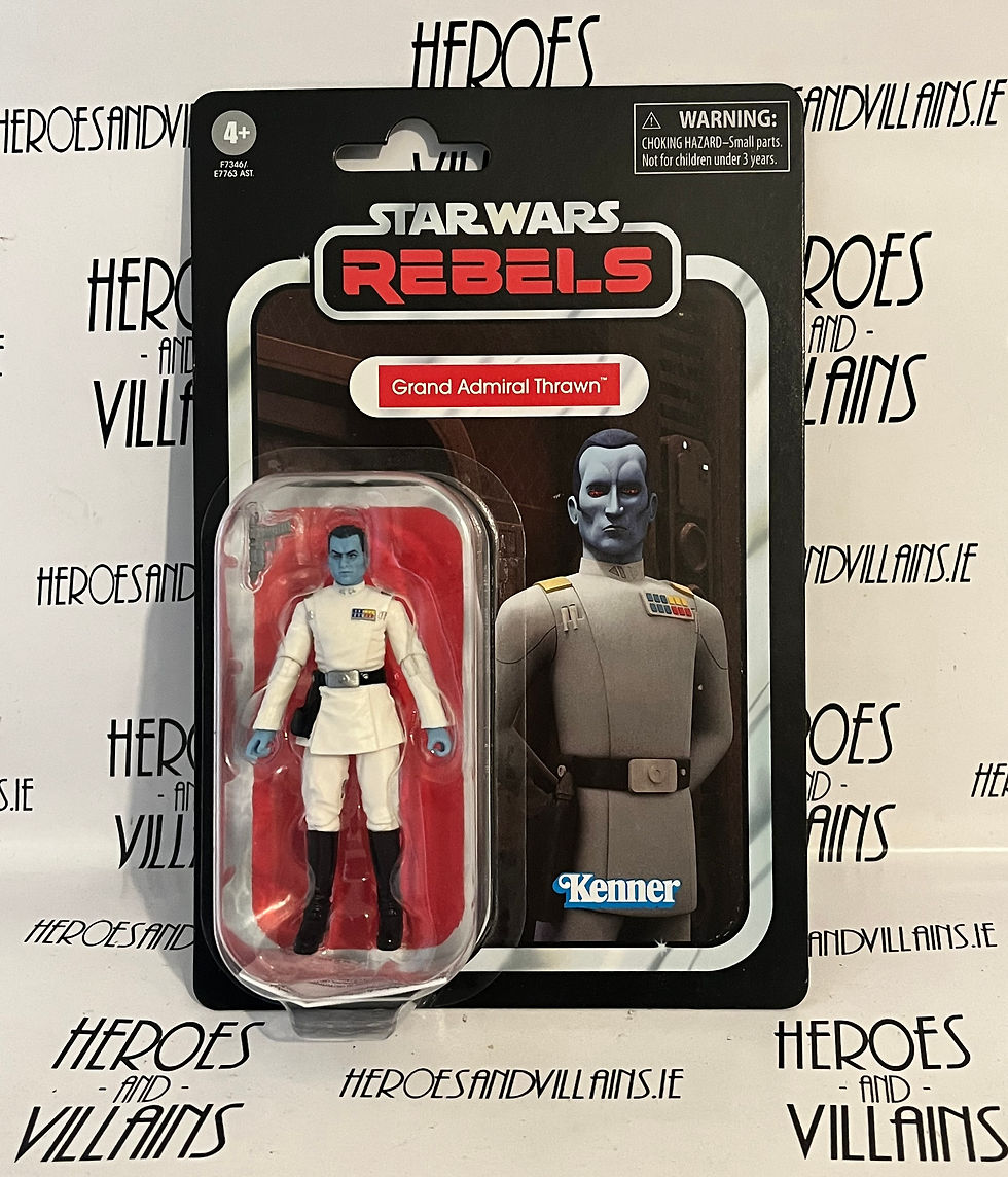 STAR WARS 3 3/4” VINTAGE COLLECTION REBELS GRAND ADMIRAL THRAWN (HASBRO 2023)