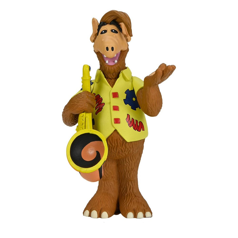 Miniatura: ALF CARTOON CLASSIC ALF WITH SAXOPHONE (NECA 2023)