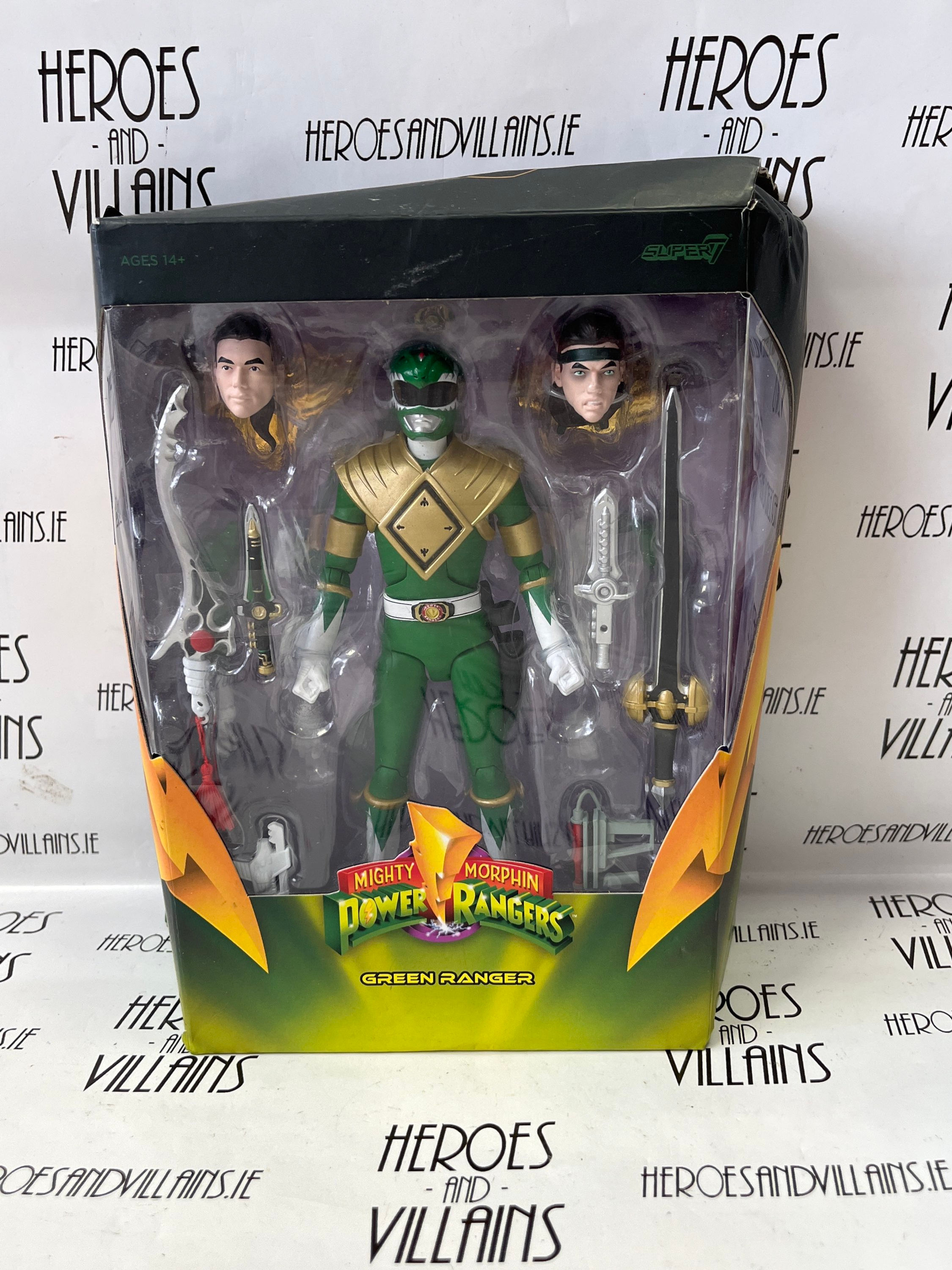 MIGHTY MORPHIN POWER RANGERS GREEN RANGER TOMMY (SUPER7 2023)