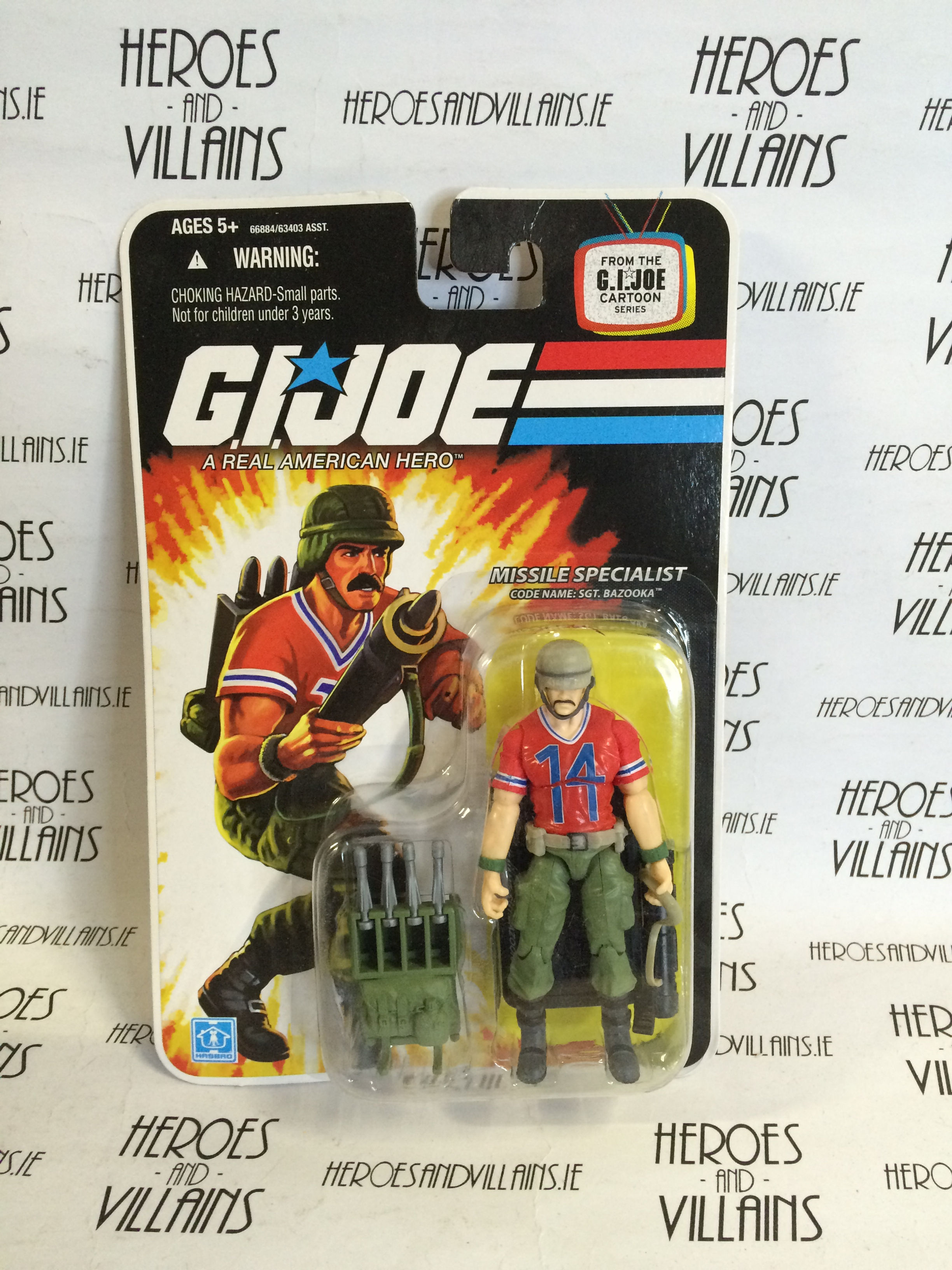 GI JOE 25TH ANNIVERSARY  BAZOOKA (HASBRO 2007)
