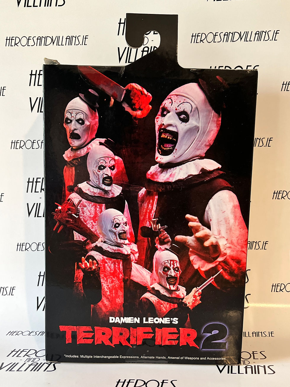 Miniature : TERRIFIER 2 ART THE CLOWN BLOODY VERSION (NECA 2026)
