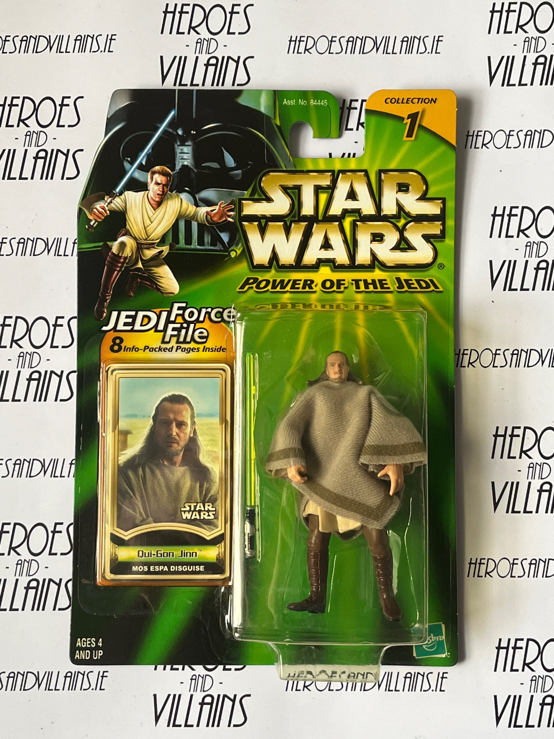STAR WARS 3 3/4” POTJ MOS ESPA QUI-GON JINN (HASBRO 2000)