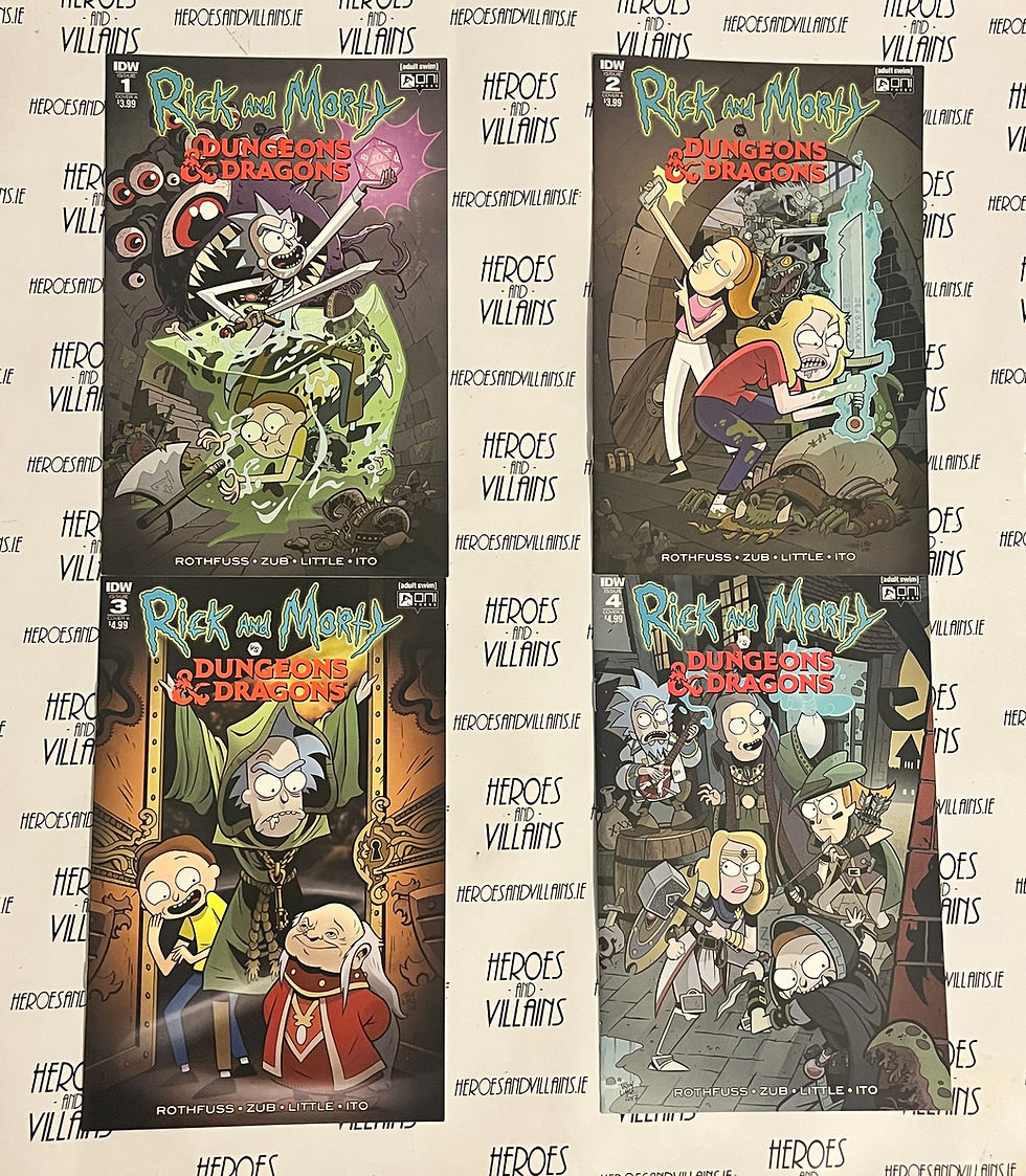 RICK & MORTY VS DUNGEONS & DRAGONS (IDW PUBLISHING 2019)