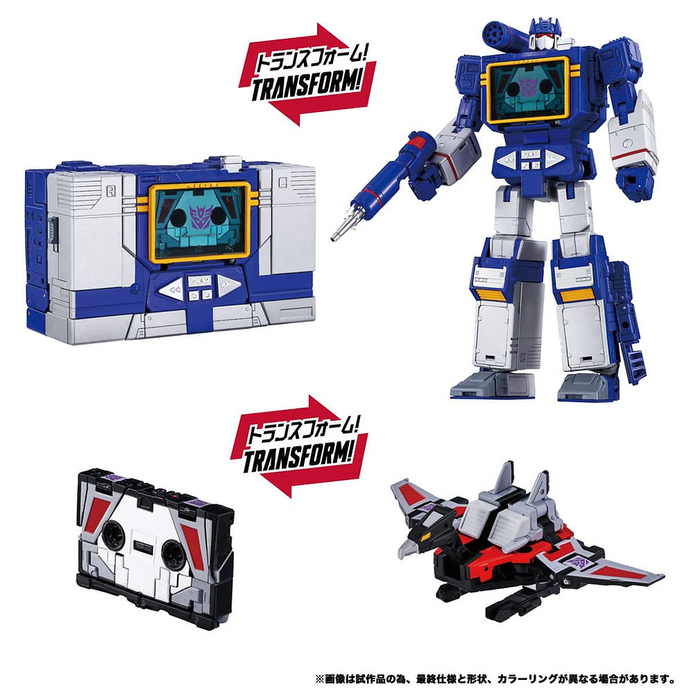 縮圖：PRE-ORDER: TRANSFORMERS MASTERPIECE MPG-19 SOUNDWAVE AND LASERBEAK (TAKARA 2026)