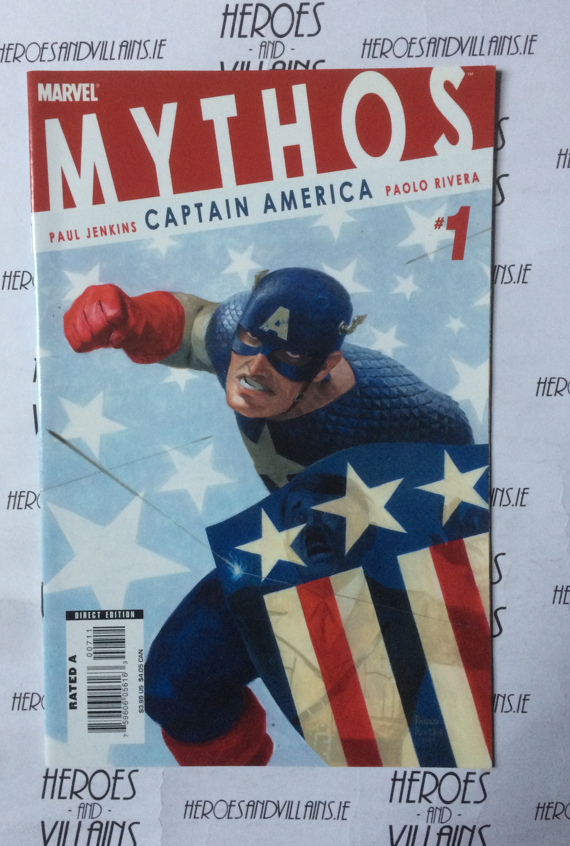 MYTHOS CAPTAIN AMERICA (MARVEL COMICS 2008)