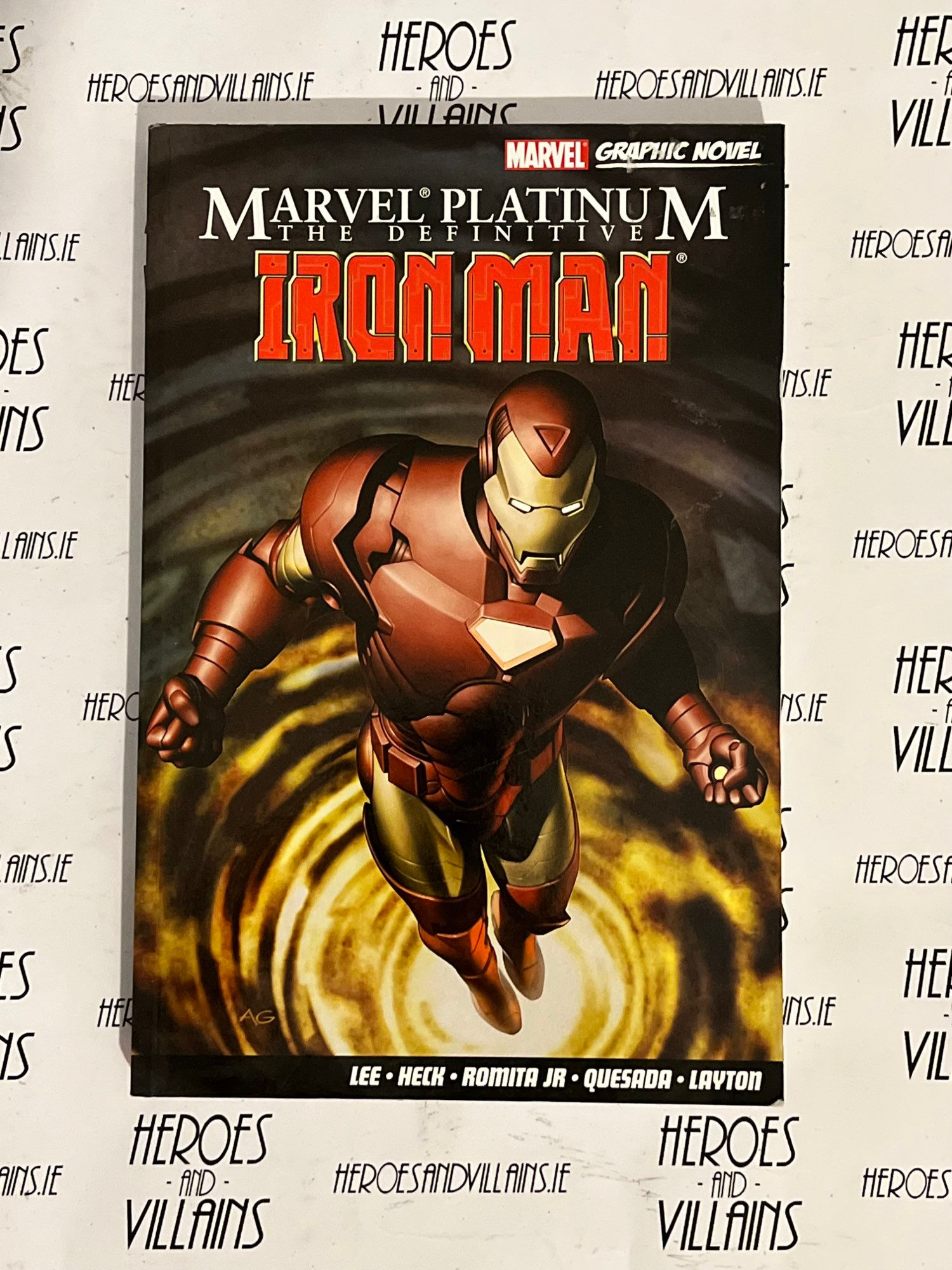 MARVEL PLATINUM DEFINITIVE IRON MAN (PANINI 2008)