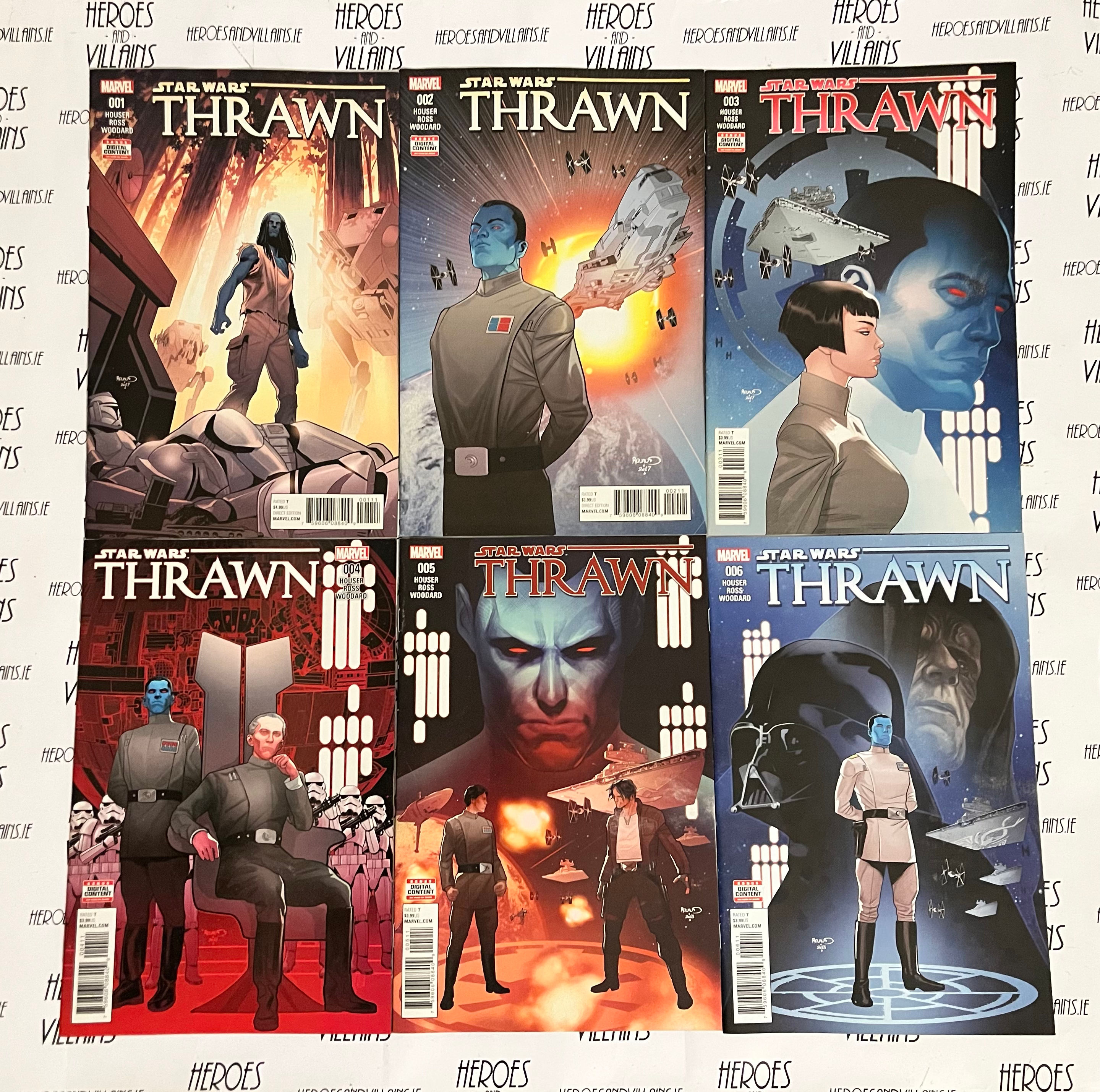 STAR WARS THRAWN MINI SERIES (MARVEL COMICS 2017)