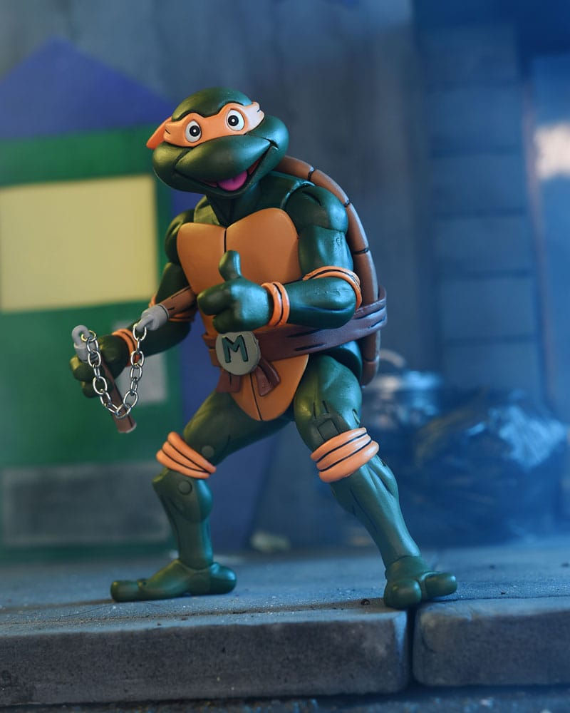 Miniaturbild: TEENAGE MUTANT NINJA TURTLES CARTOON VHS ULTIMATE MICHELANGELO (NECA 