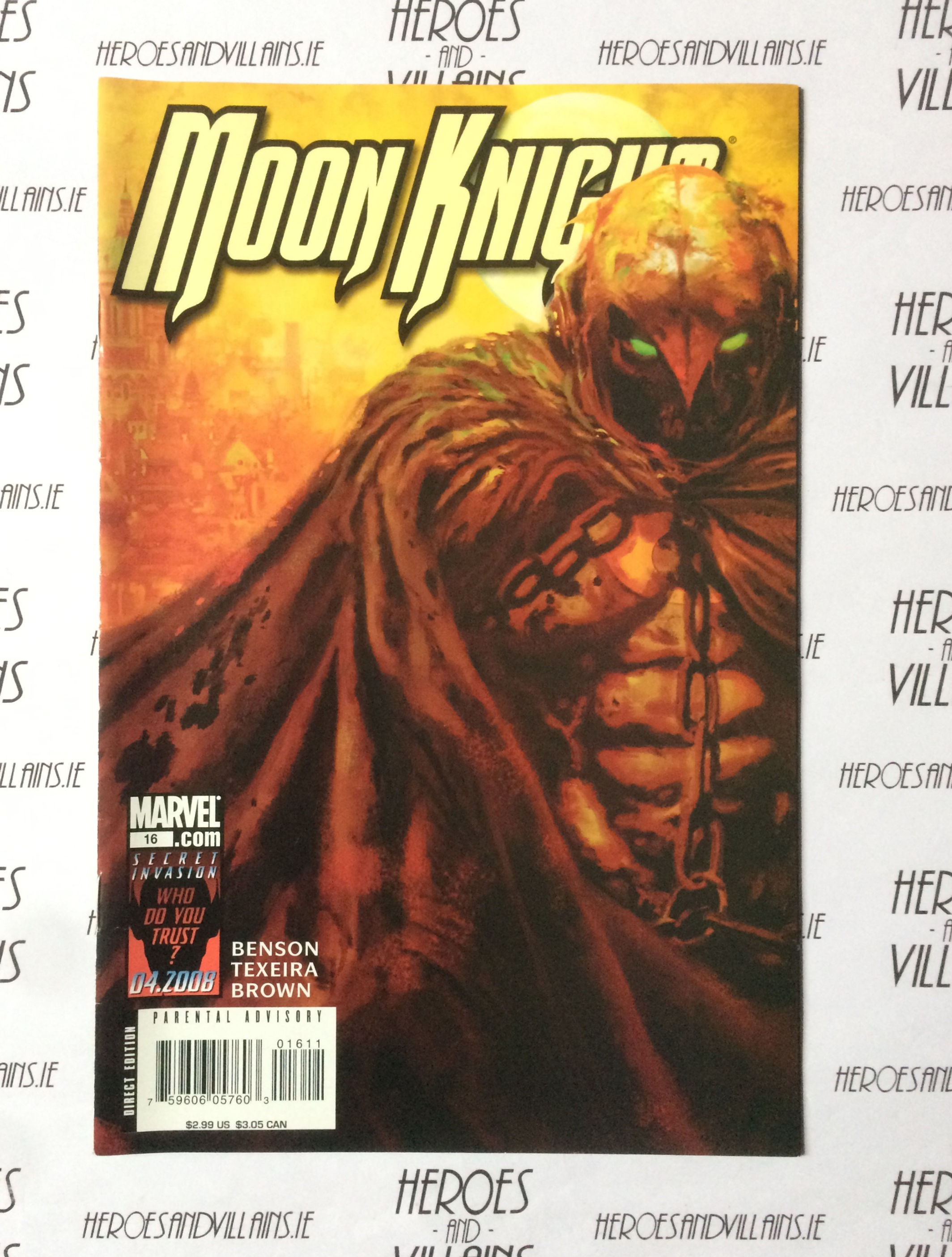 MOON KNIGHT #16 (MARVEL COMICS 2008)
