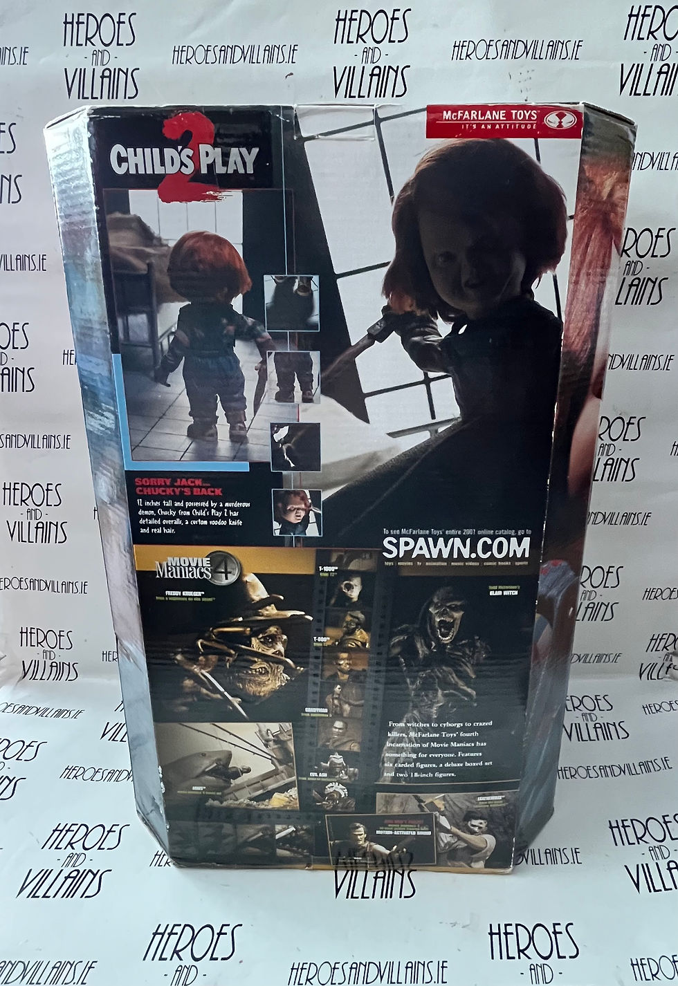 Miniatura: MOVIE MANIACS 12” CHILDS PLAY CHUCKY - SIGNED BY ALEX VINCENT (MCFARLANE TOYS 20