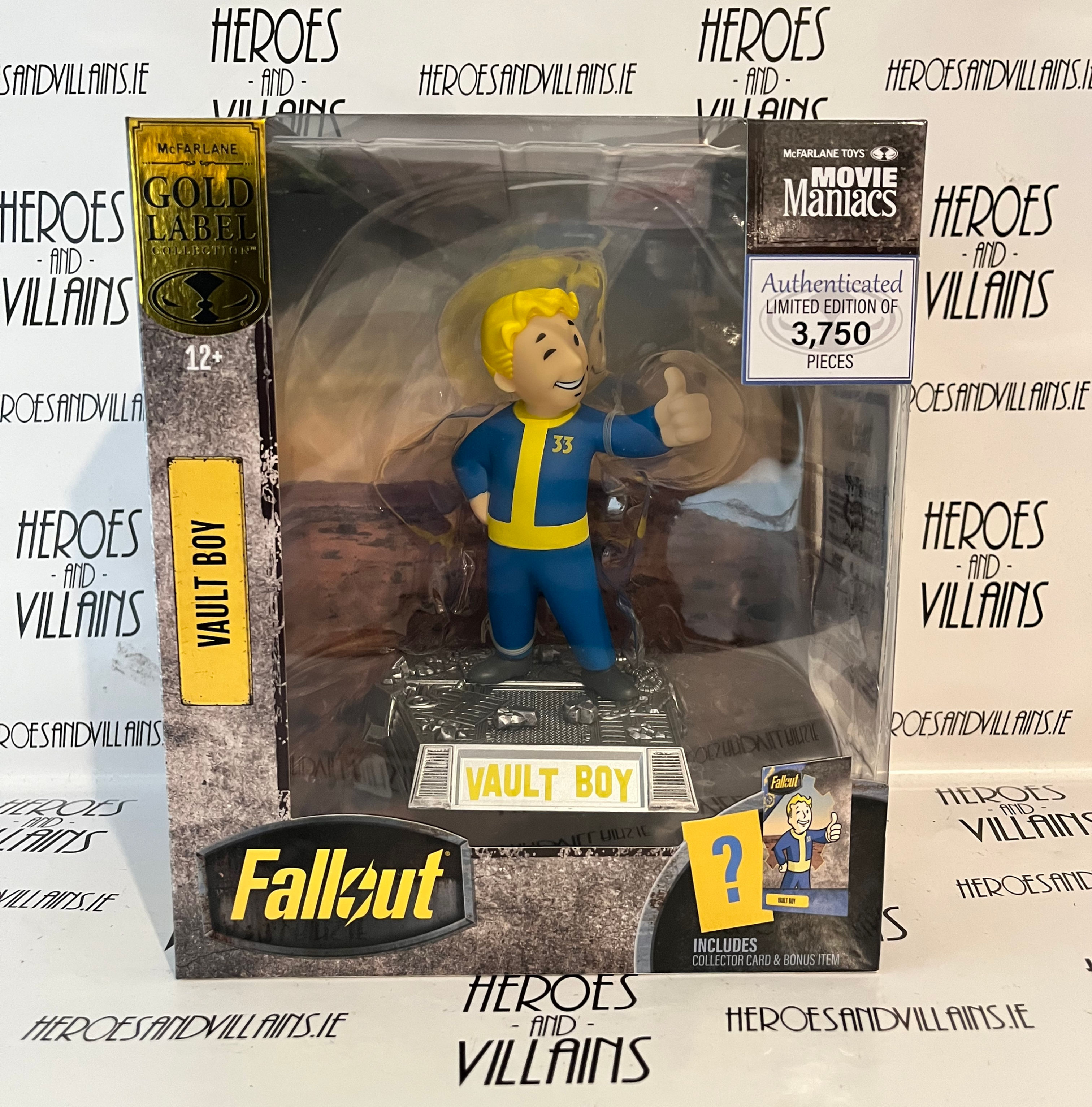 MOVIE MANIACS FALLOUT TV SERIES VAULT BOY (MCFARLANE TOYS 2024)  Vaul