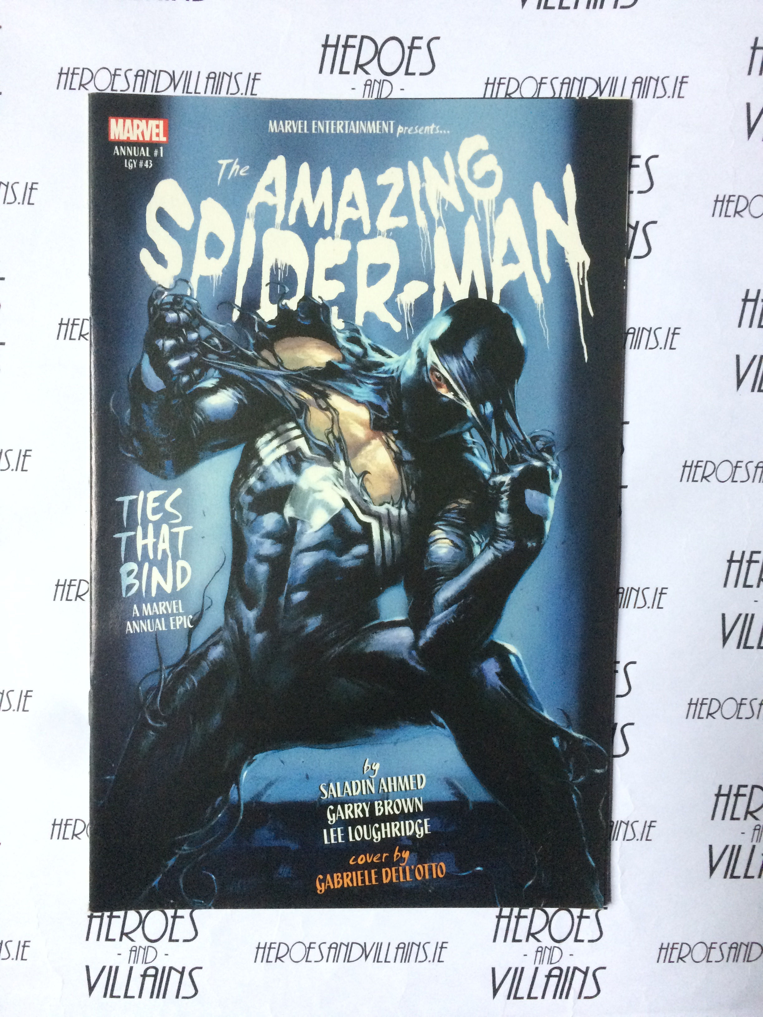 AMAZING SPIDER-MAN ANNUAL #1 DELLOTTO VARIANT (MARVEL COMICS 2018)