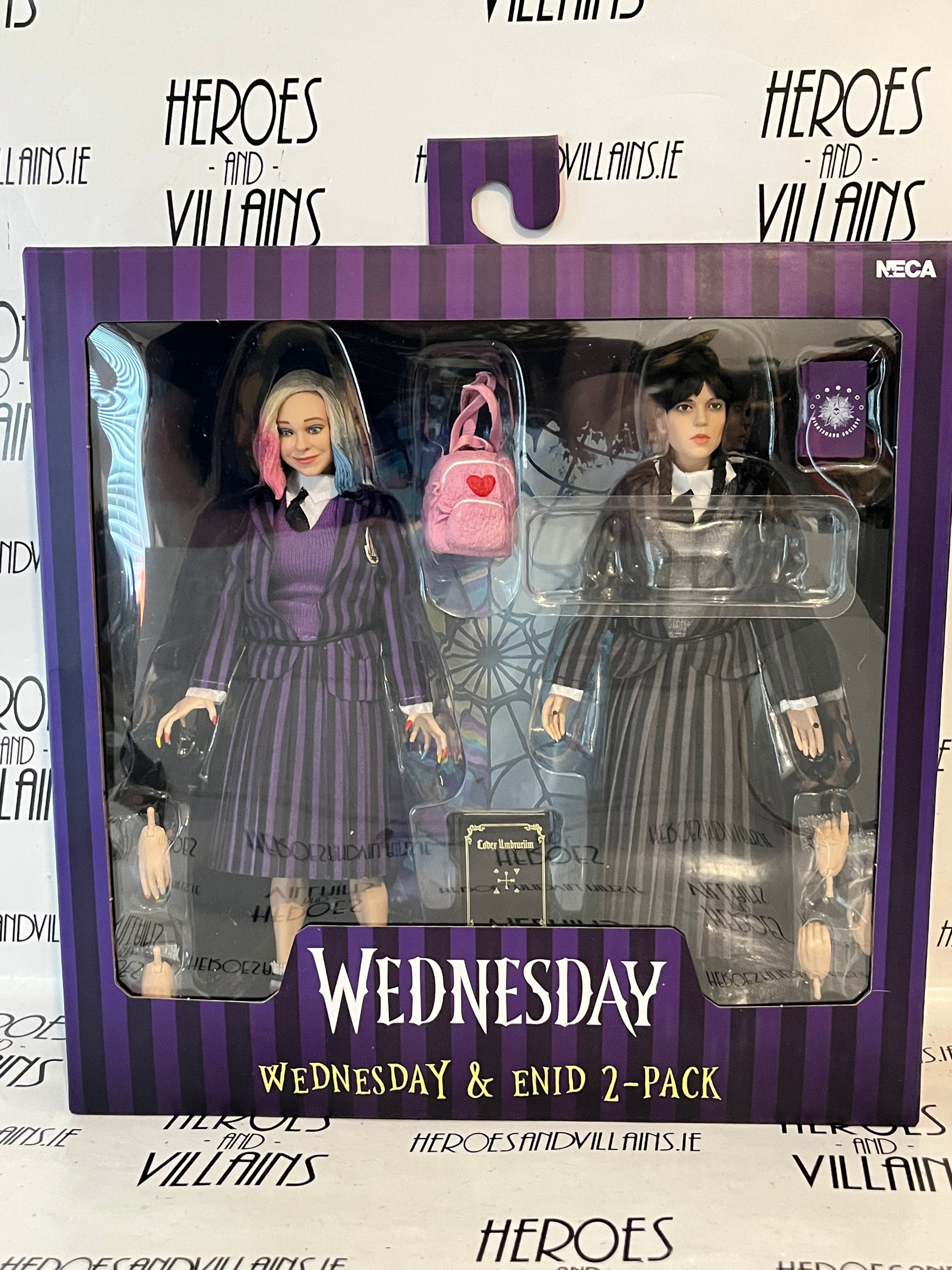 WEDNESDAY NEVERMORE UNIFORMS WEDNESDAY ADDAMS AND ENID SINCLAIR CLOTH