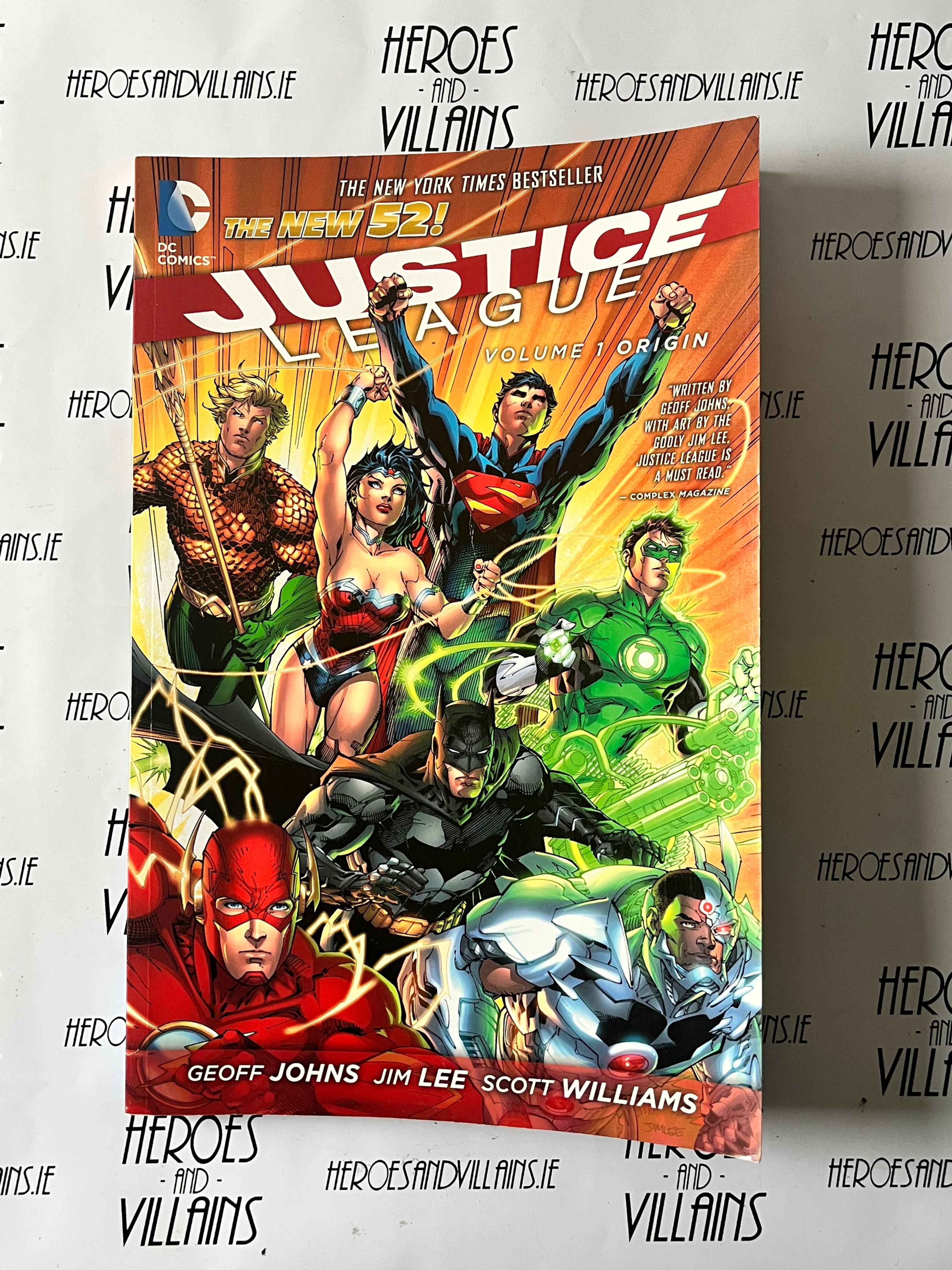 JUSTICE LEAGUE N52 TP VOL 01 ORIGIN (DC COMICS 2013)