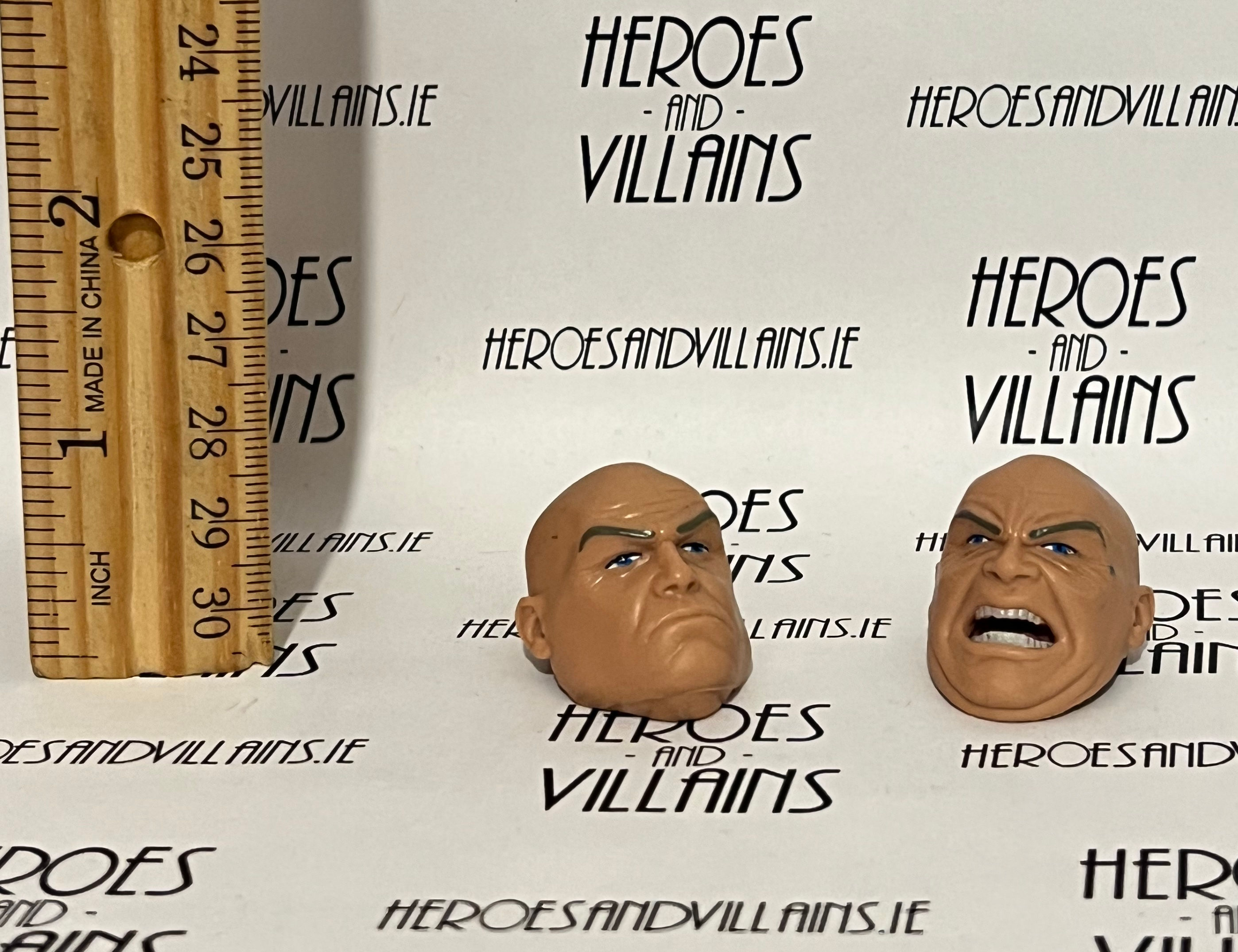 SPARE PARTS: MARVEL LEGENDS BAF KINGPIN HEADS ONLY (HASBRO)