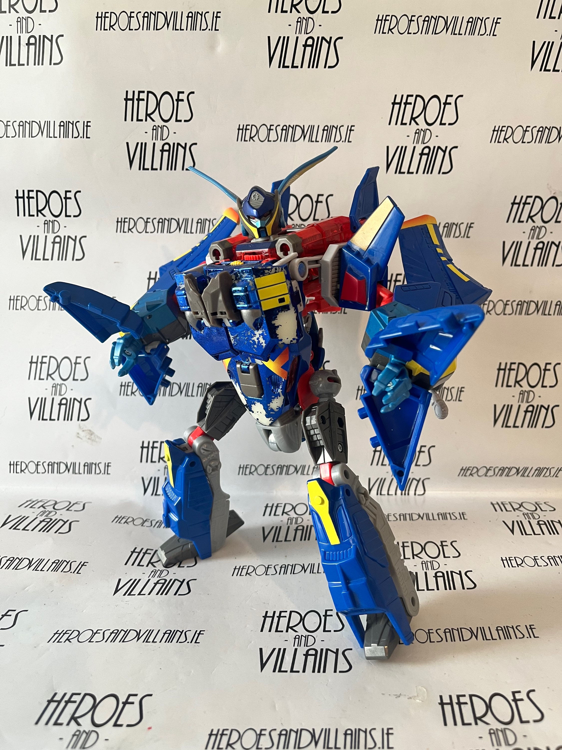 TRANSFORMERS BEAST MACHINES ULTRA VEHICON JETSTORM (HASBRO 2000)