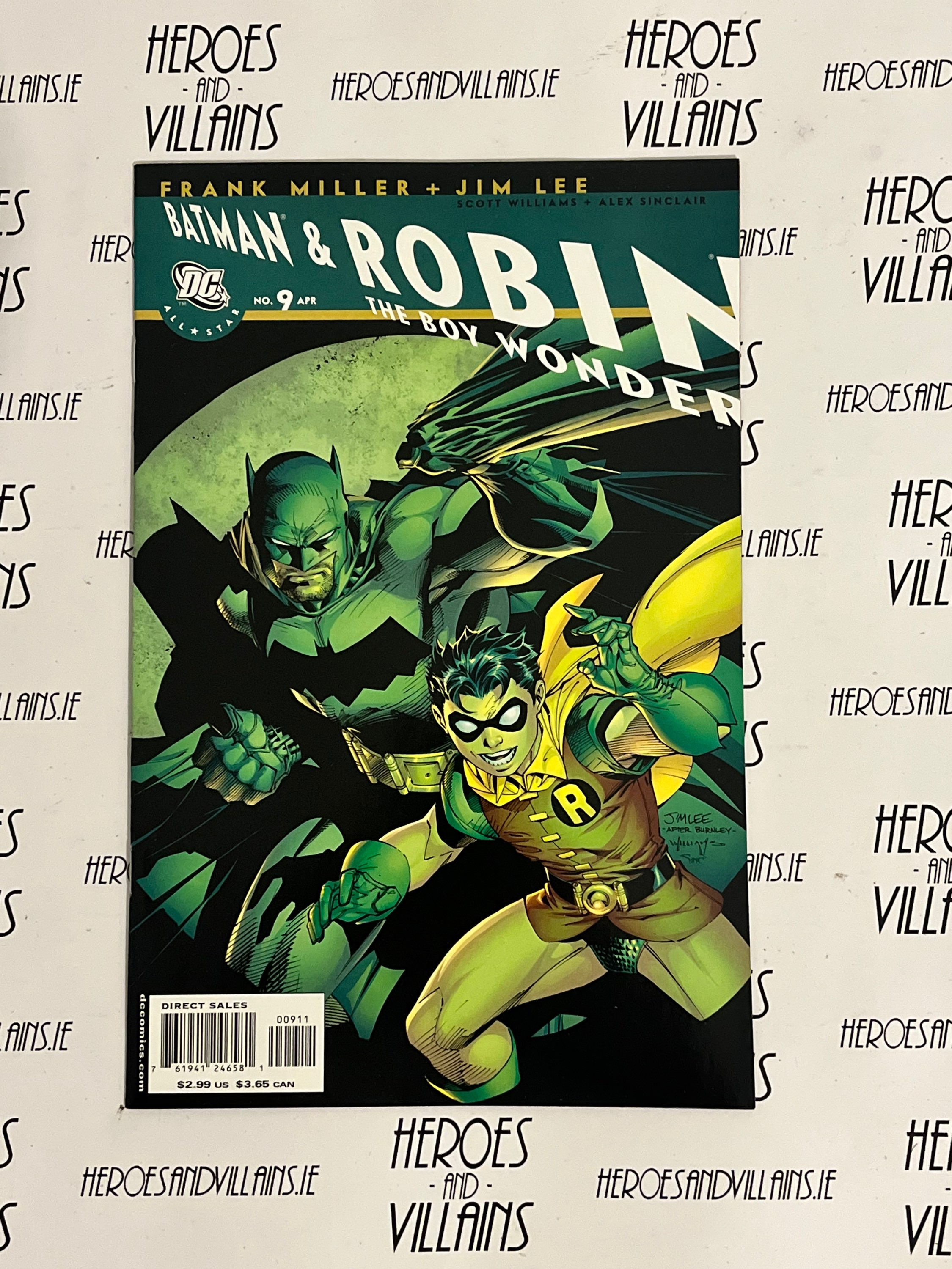 ALL STAR BATMAN AND ROBIN THE BOY WONDER #9 (DC COMICS 2008)