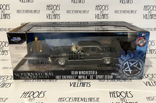 HOLLYWOOD RIDES SUPERNATURAL 1/24 SCALE 1967 CHEVY IMPALA AND DEAN
