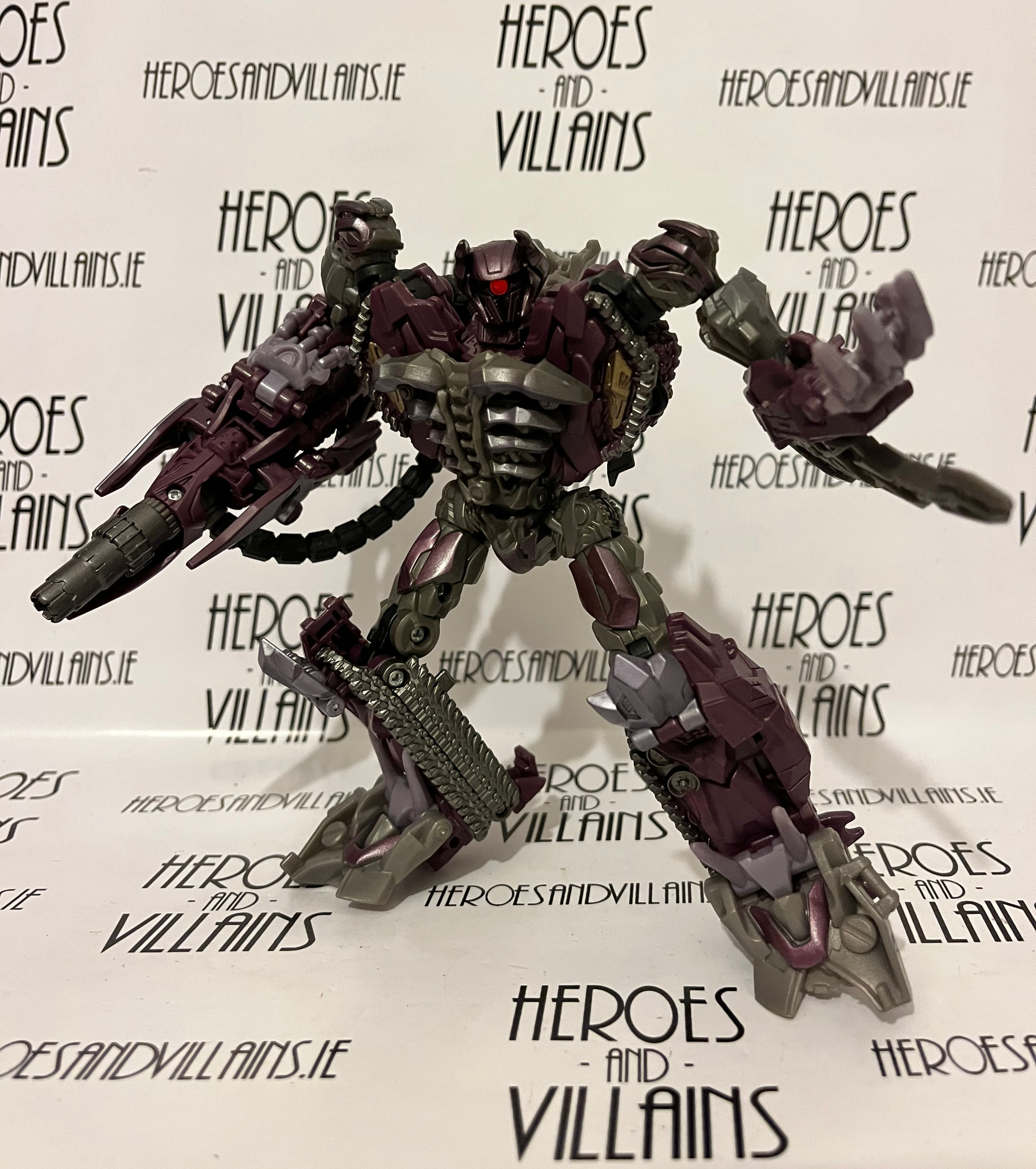 TRANSFORMERS MOVIE DOTM VOYAGER DECEPTICON SHOCKWAVE (HASBRO 2011)