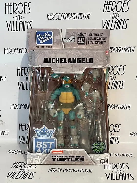 Thumbnail: BST AXN TMNT IDW COMIC DESIGN NINJA TURTLES 5 FIG SET LOYAL SUBJECTS 2024)