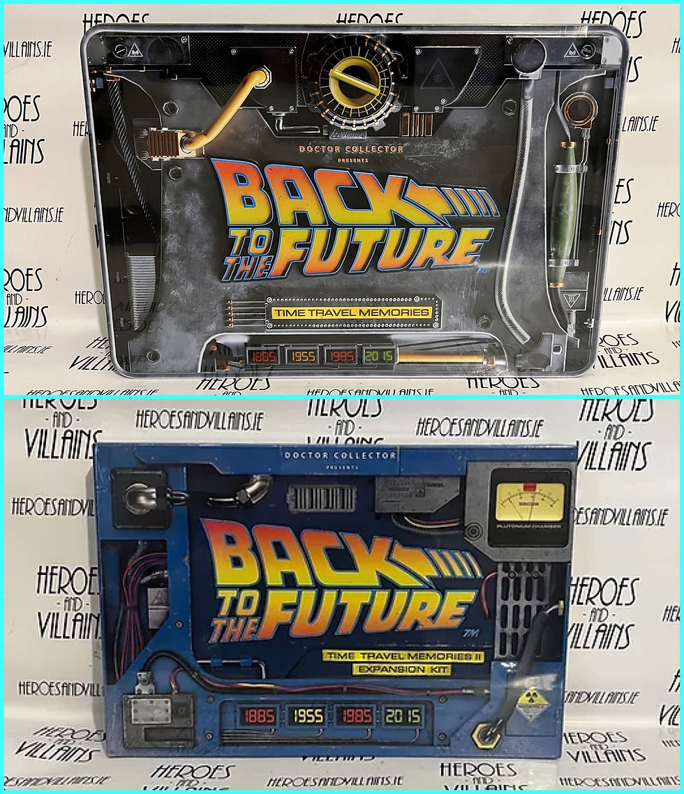 BACK TO THE FUTURE TIME TRAVEL MEMORIES & EXPANSION KIT SET (DOCTOR COLLECTOR 2