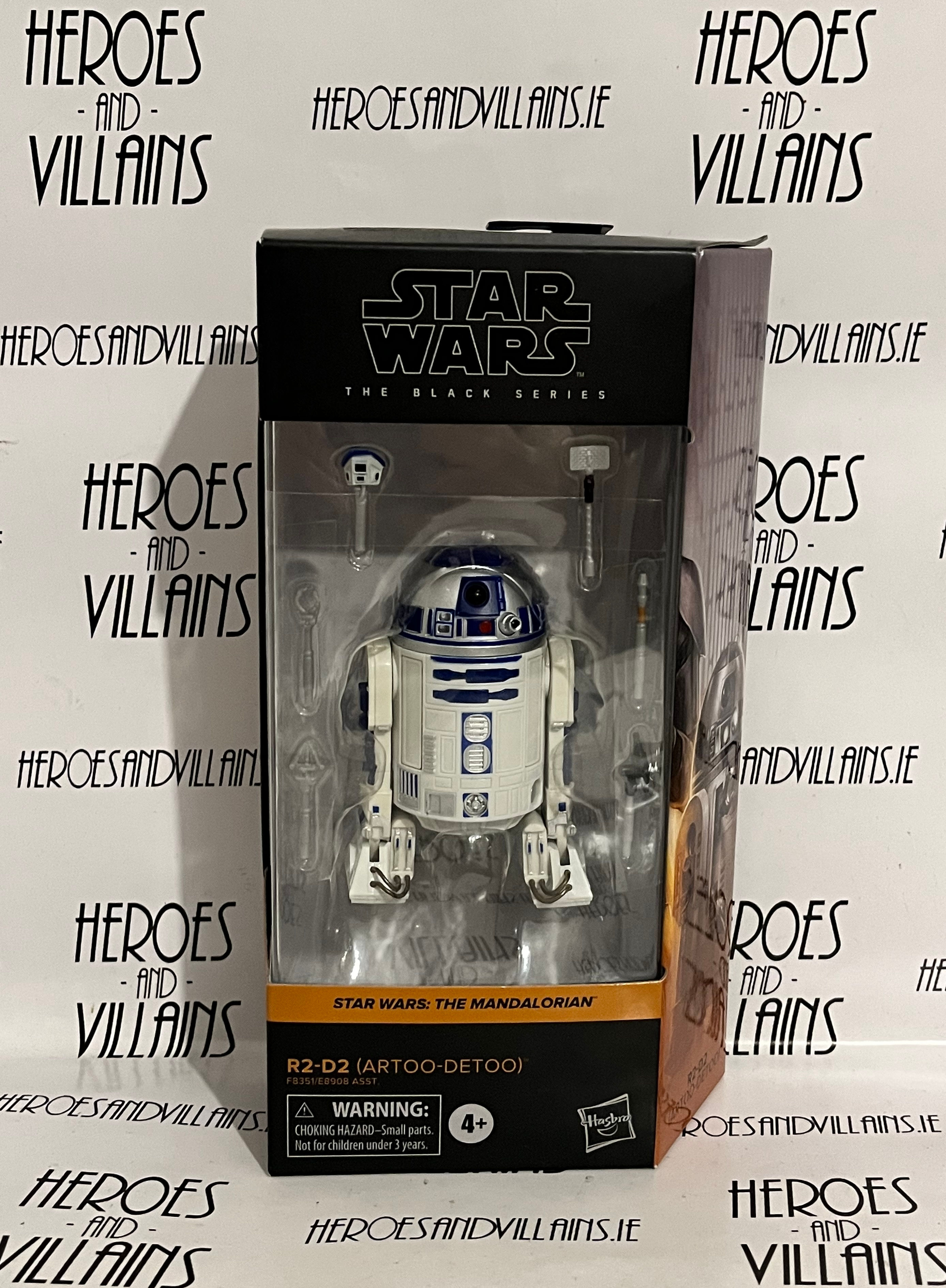 STAR WARS BLACK SERIES 6” MANDALORIAN R2-D2 (HASBRO 2023)