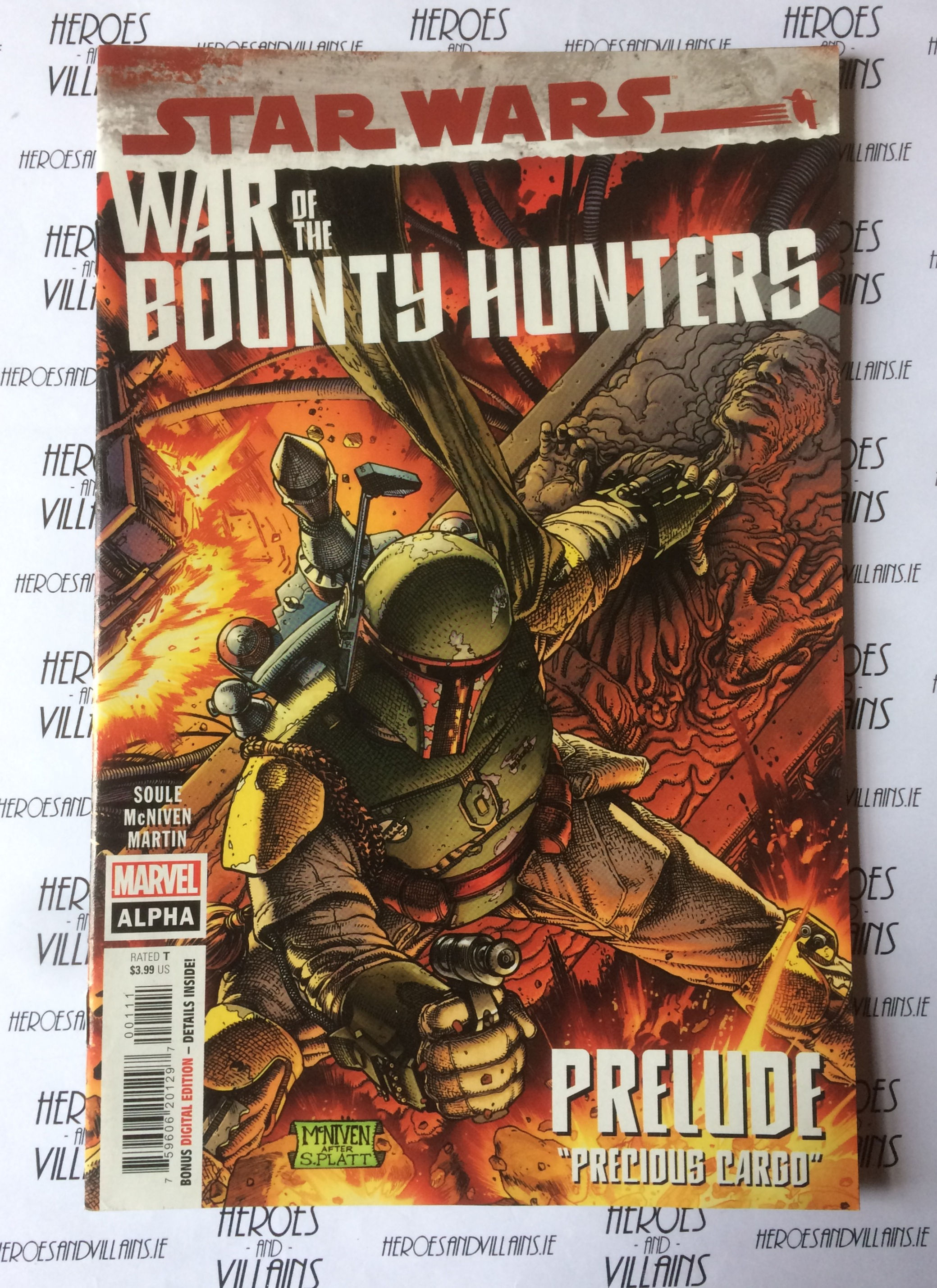 STAR WARS WAR BOUNTY HUNTERS ALPHA #1 (MARVEL COMICS 2021)