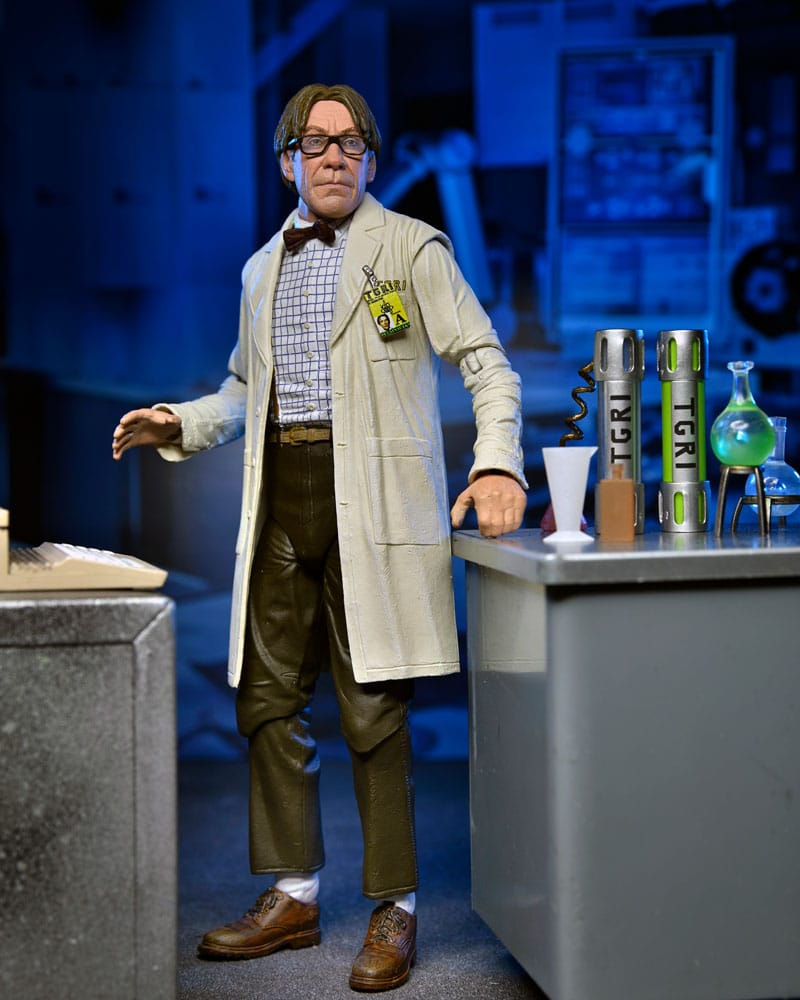 Miniatura: TMNT II SECRET OF THE OOZE LAB COAT AND HAZMAT SUIT PROFESSOR PERRY (