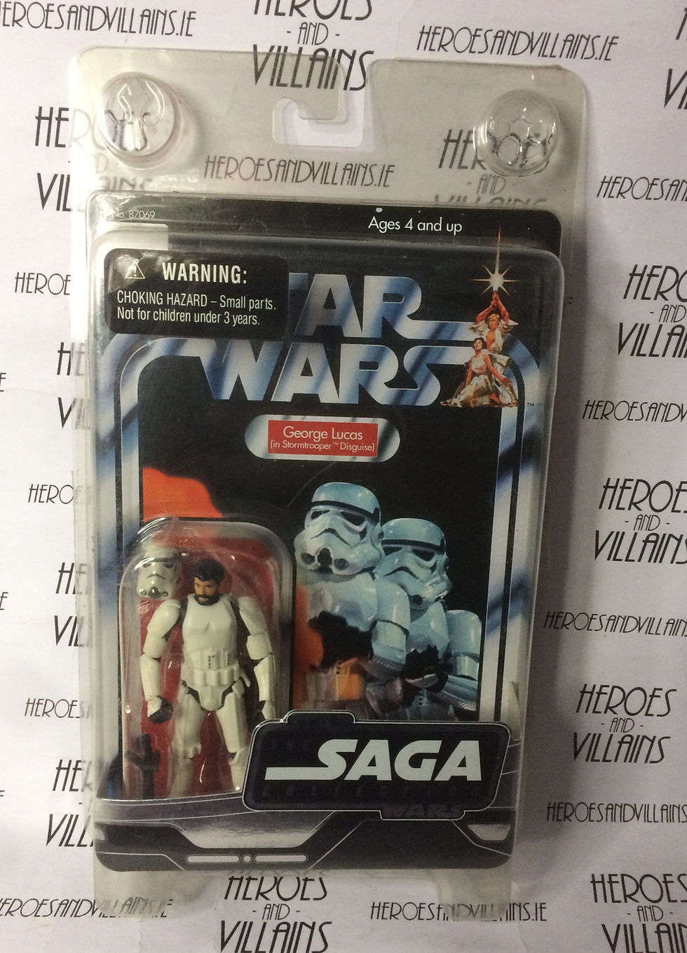Miniaturbild: STAR WARS SAGA COLLECTION 3 3/4" GEORGE LUCAS IN STORMTROOPER DISGUISE (HASBRO 2