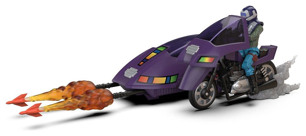 Miniature : PRE-ORDER: M.A.S.K VENOM PIRANHA WITH SLY RAX  (LOYAL SUBJECTS 2027) 