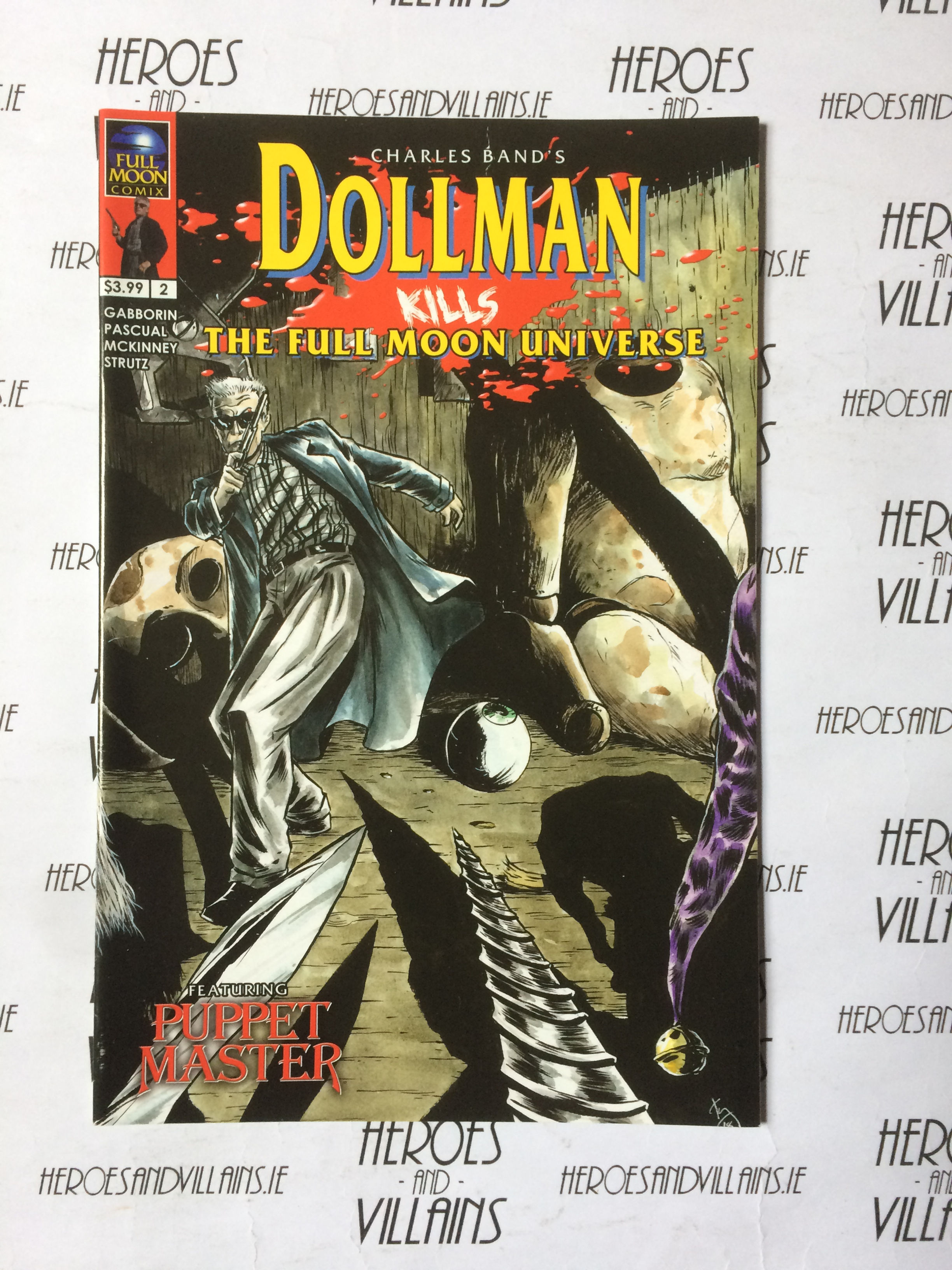 DOLLMAN KILLS THE FULL MOON UNIVERSE #2 WILLIAMS VARIANT (FULL MOON COMIX 2018)
