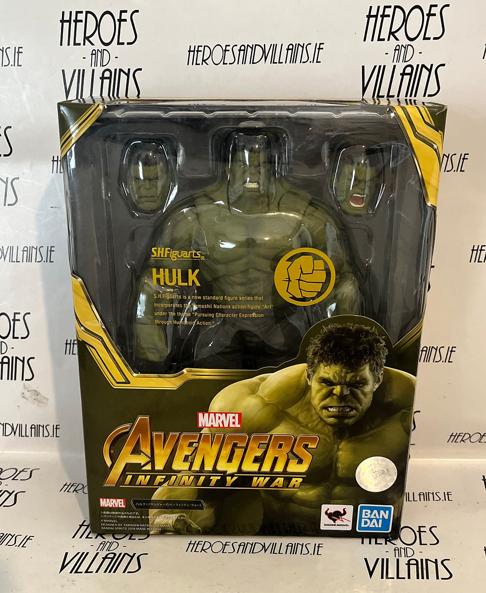 SH FIGUARTS MARVEL AVENGERS INFINITY WAR HULK (BANDAI 2018)