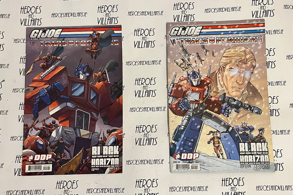 Miniature : GI JOE VS TRANSFORMERS ALL 4 COMPLETE MINI SERIES COLLECTION  (DREAMWAVE 2003- 2