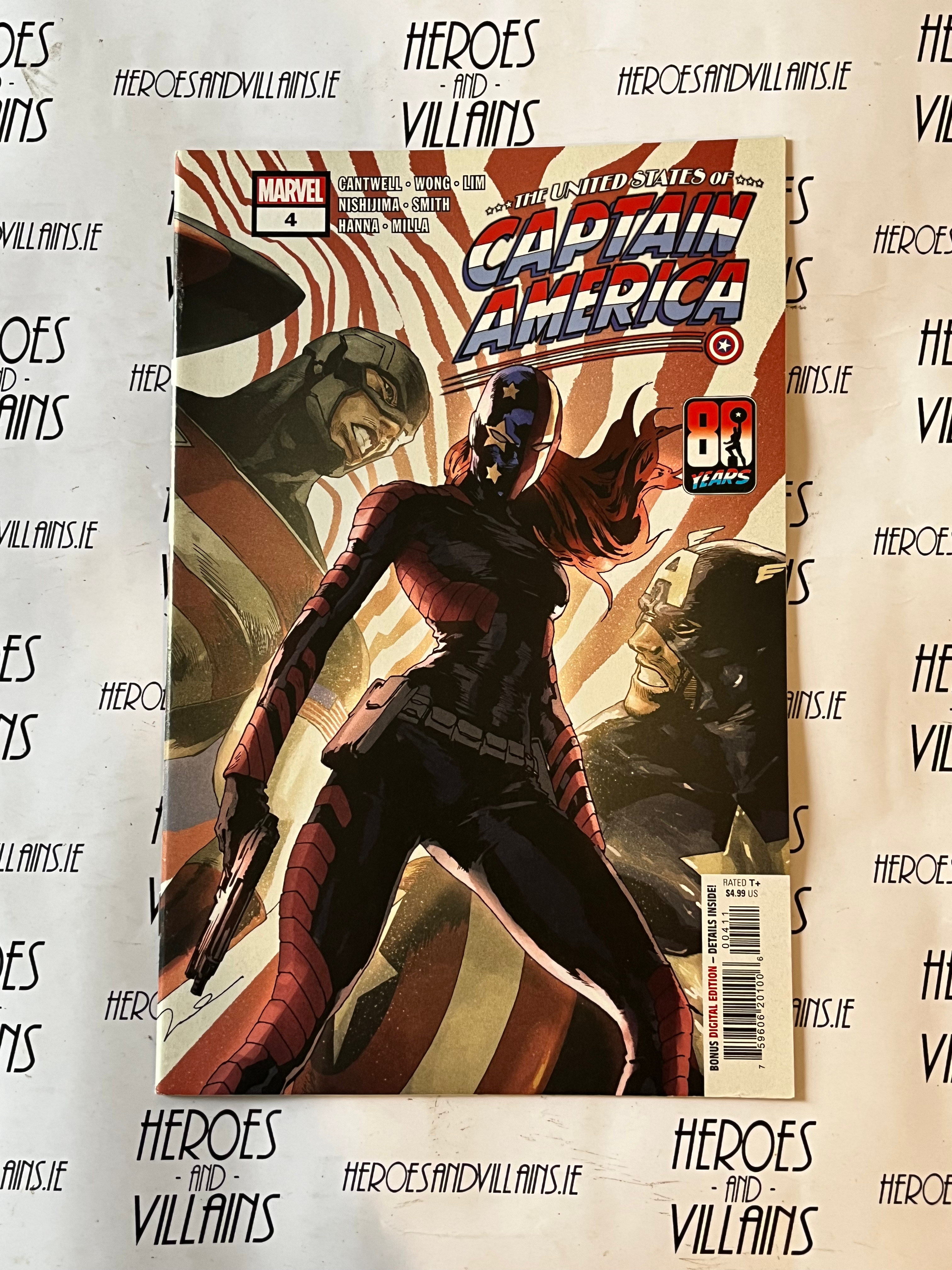 UNITED STATES OF CAPTAIN AMERICA #4 ((MARVEL COMICS 2021)