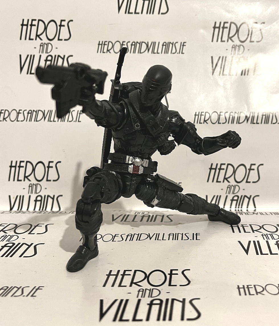 Miniature : GI JOE CLASSIFIED 6" SNAKE EYES (HASBRO 2020)