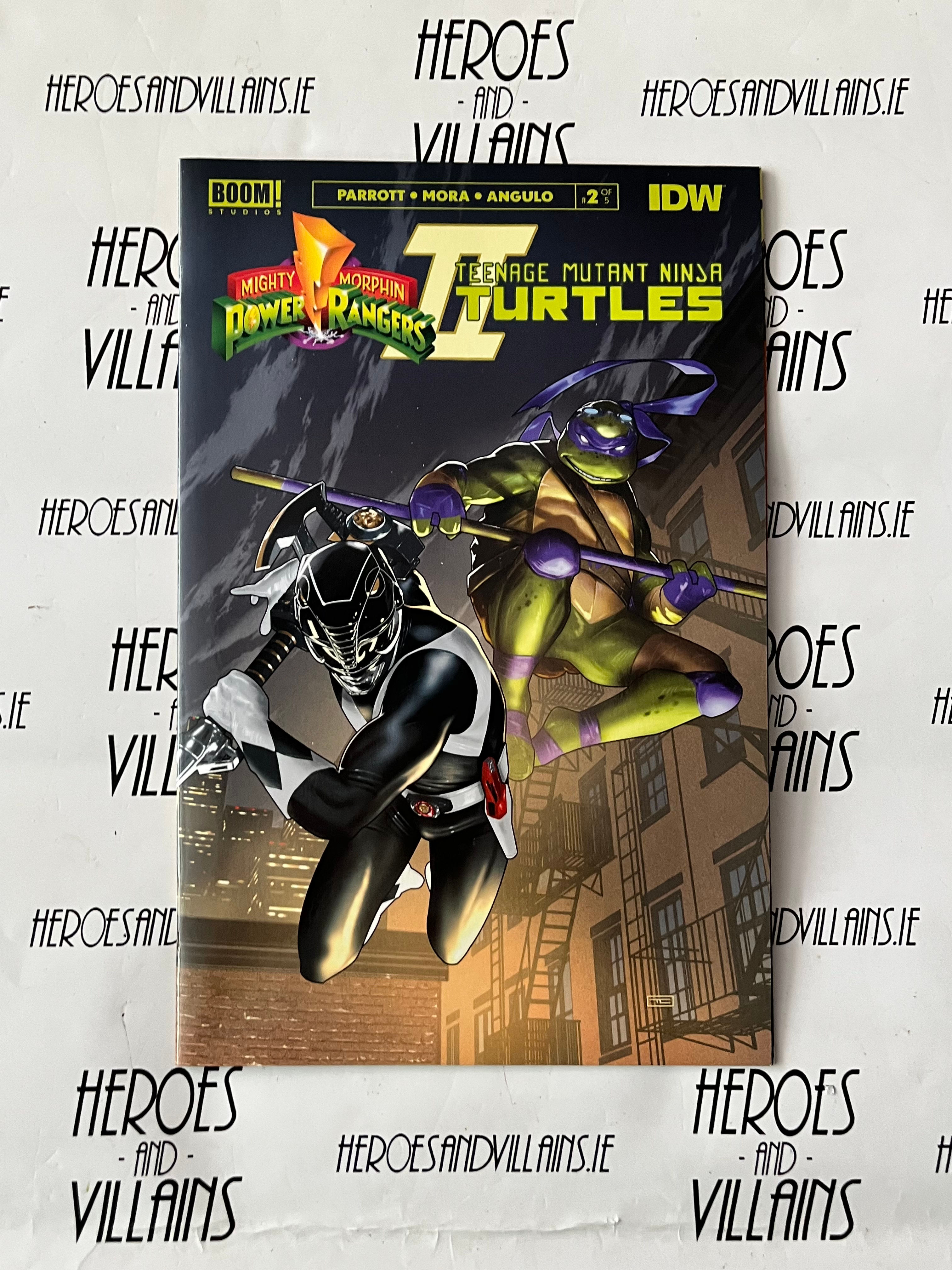 MIGHTY MORPHIN POWER RANGERS / TMNT II  #2 VARIANT COVER E (BOOM STUDIOS