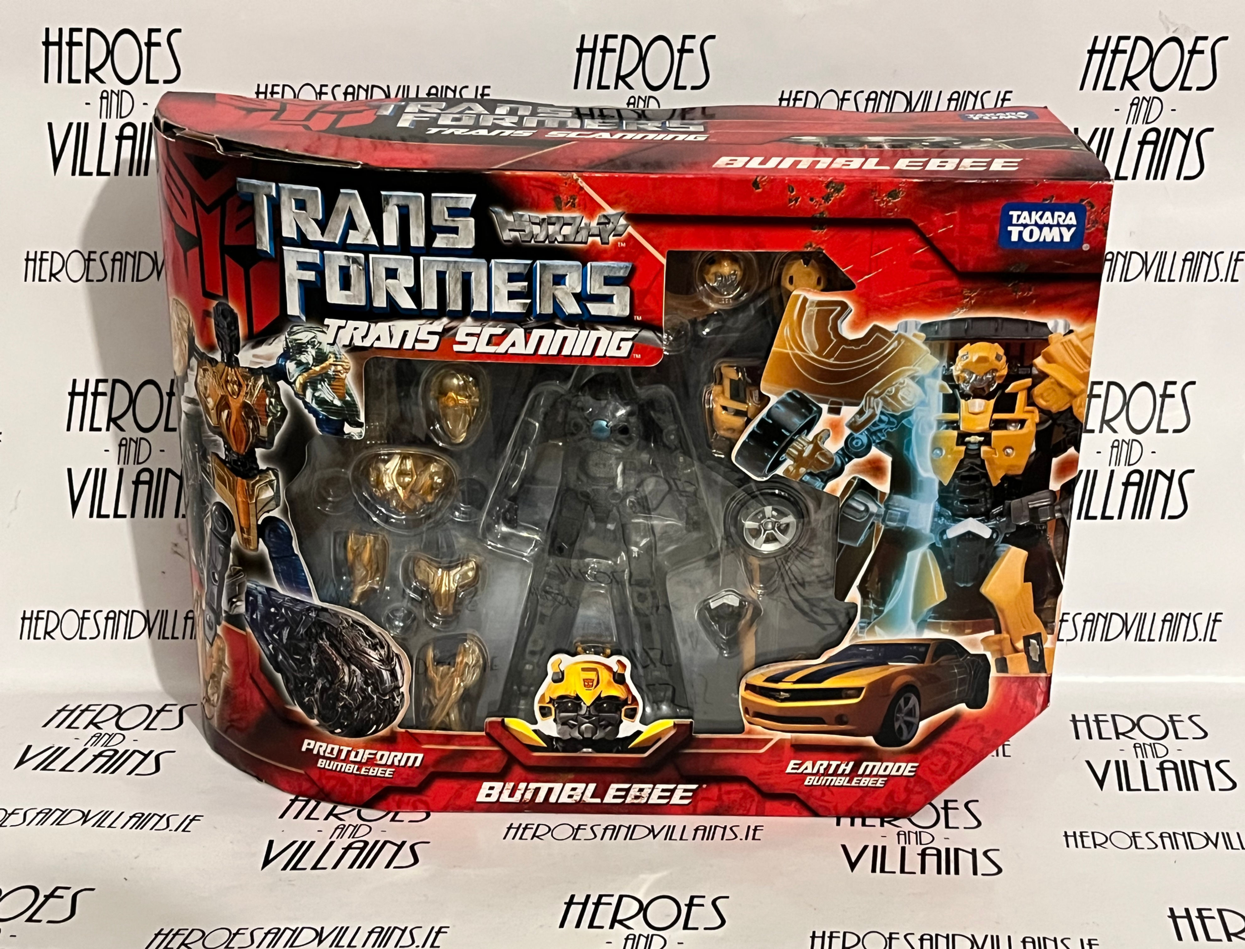 TRANSFORMERS MOVIE TRANS-SCANNING TS-02 AUTOBOT BUMBLEBEE TAKARA 2008)