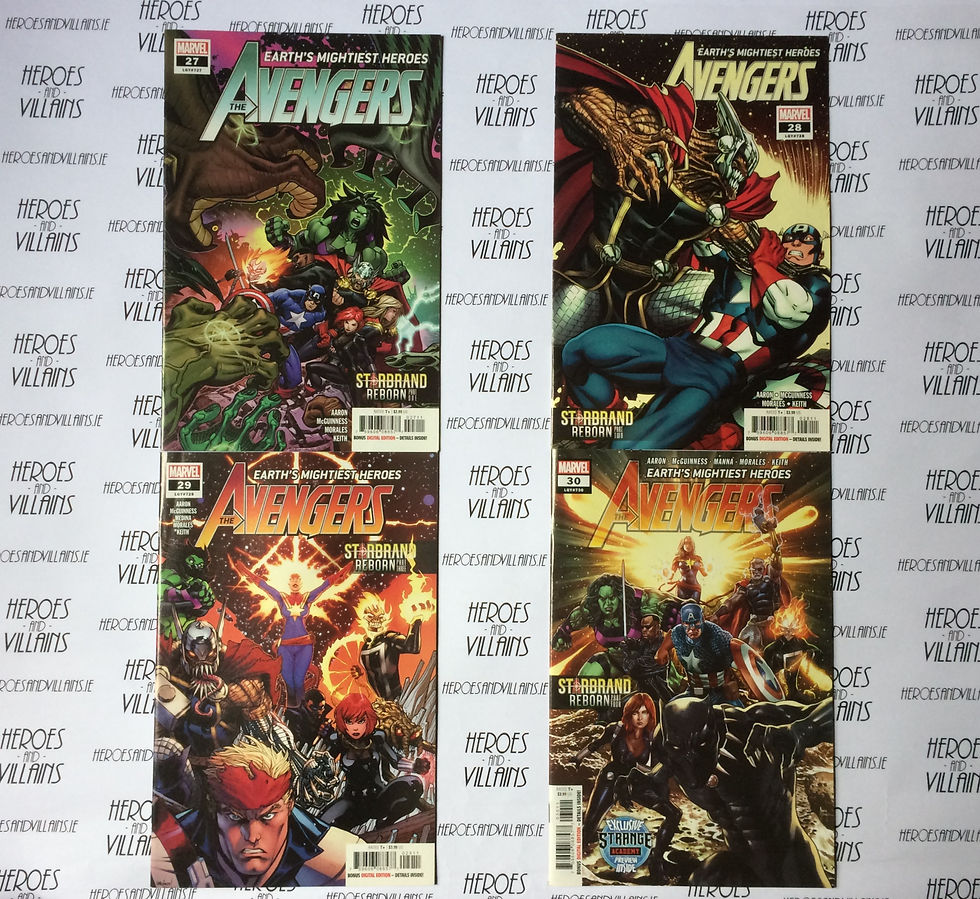 AVENGERS #27-30 STARBRAND REBORN STORY ARC (MARVEL COMICS 2019)