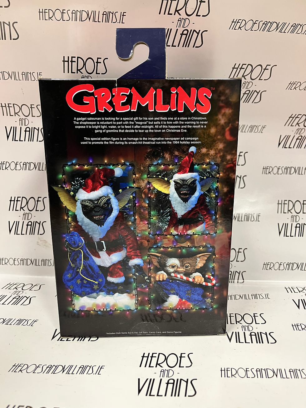 Miniaturbild: GREMLINS ULTIMATE SANTA STRIPE AND GIZMO (NECA 2024) 