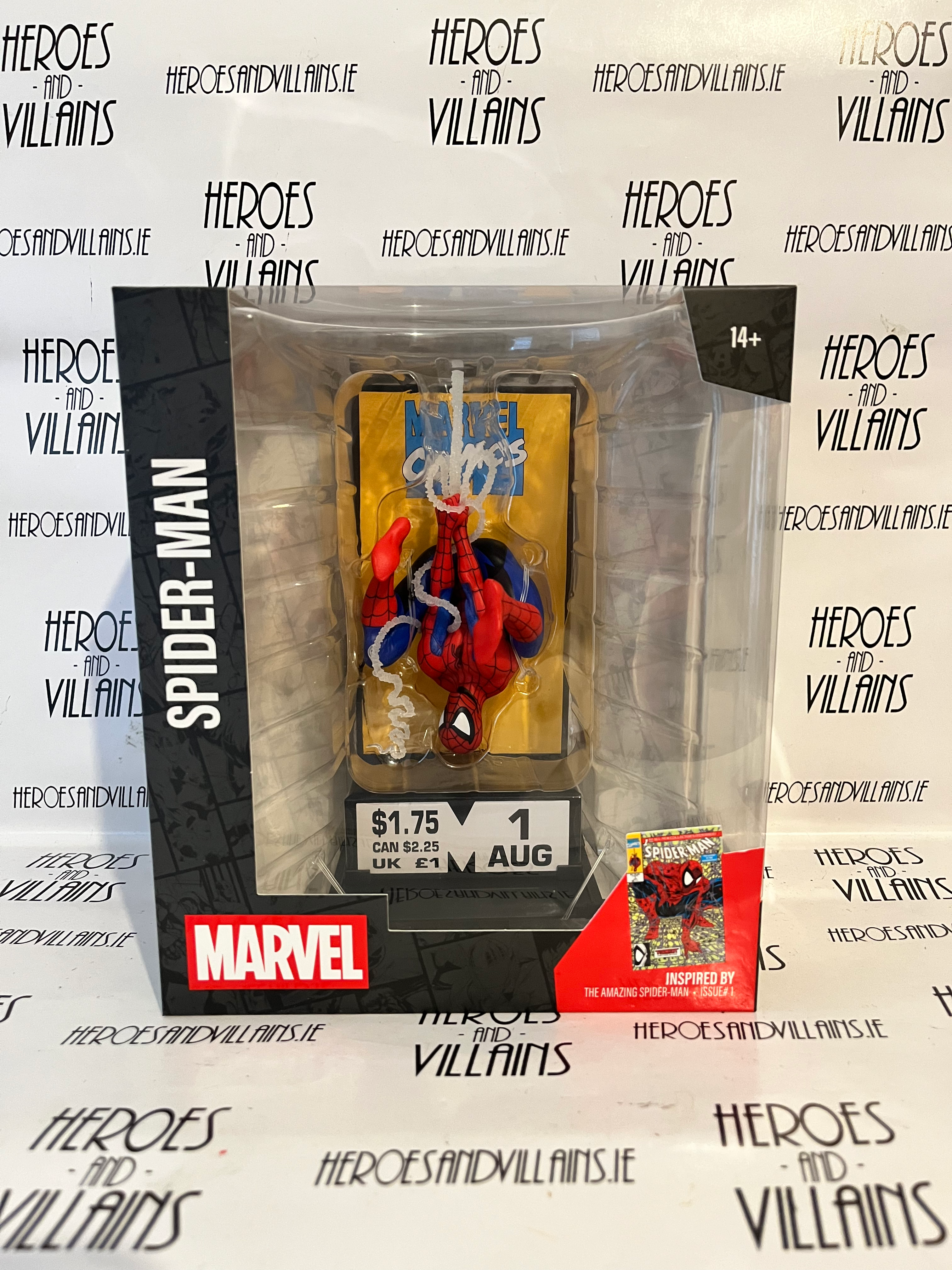 MARVEL COMICS SPIDER-MAN #1 COVER CORNER BOX BY TODD MCFARLANE 1/10 PVC STATUE (