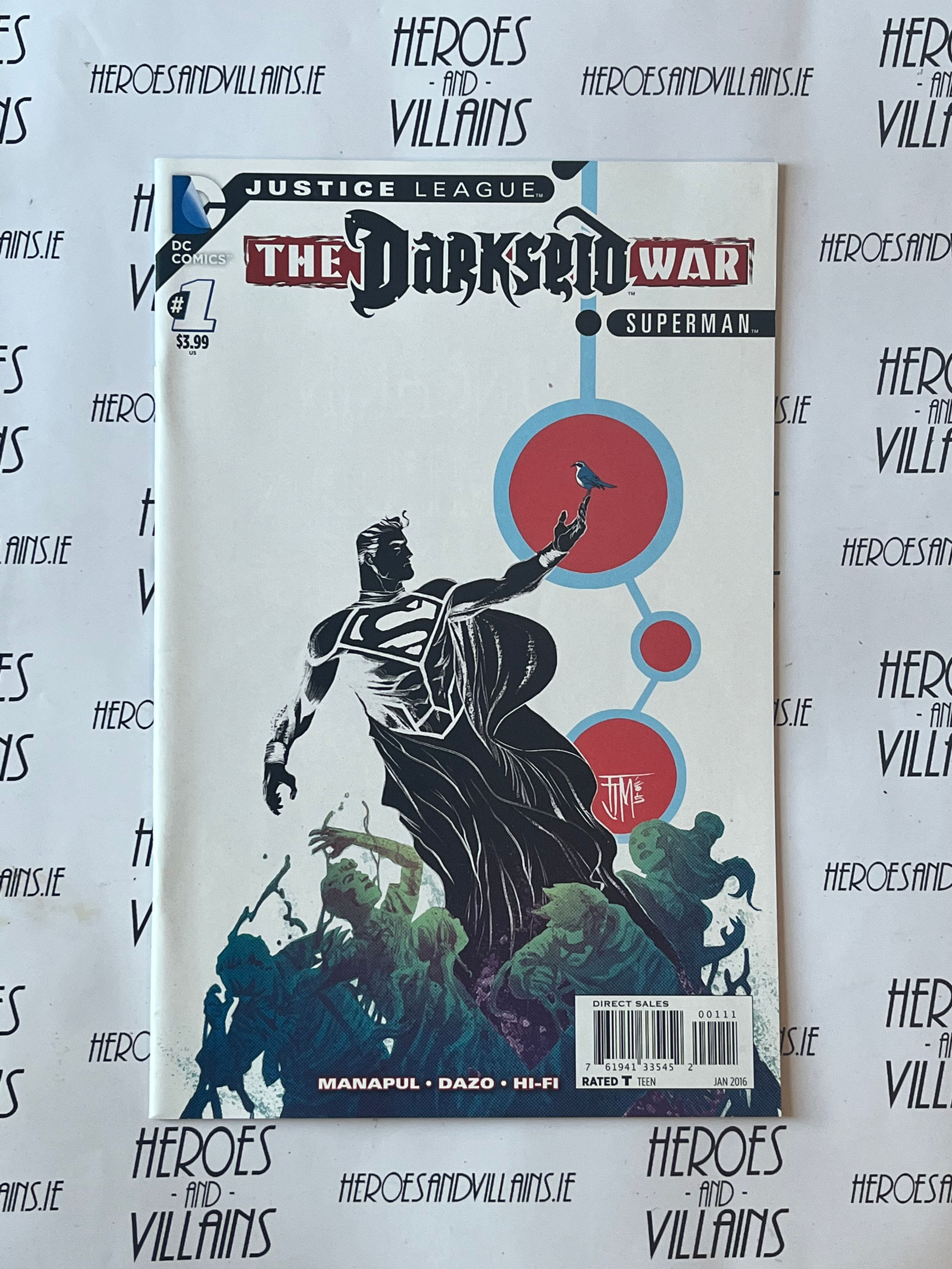 JUSTICE LEAGUE DARKESEID WAR SUPERMAN ONE SHOT (DC COMICS 2015)