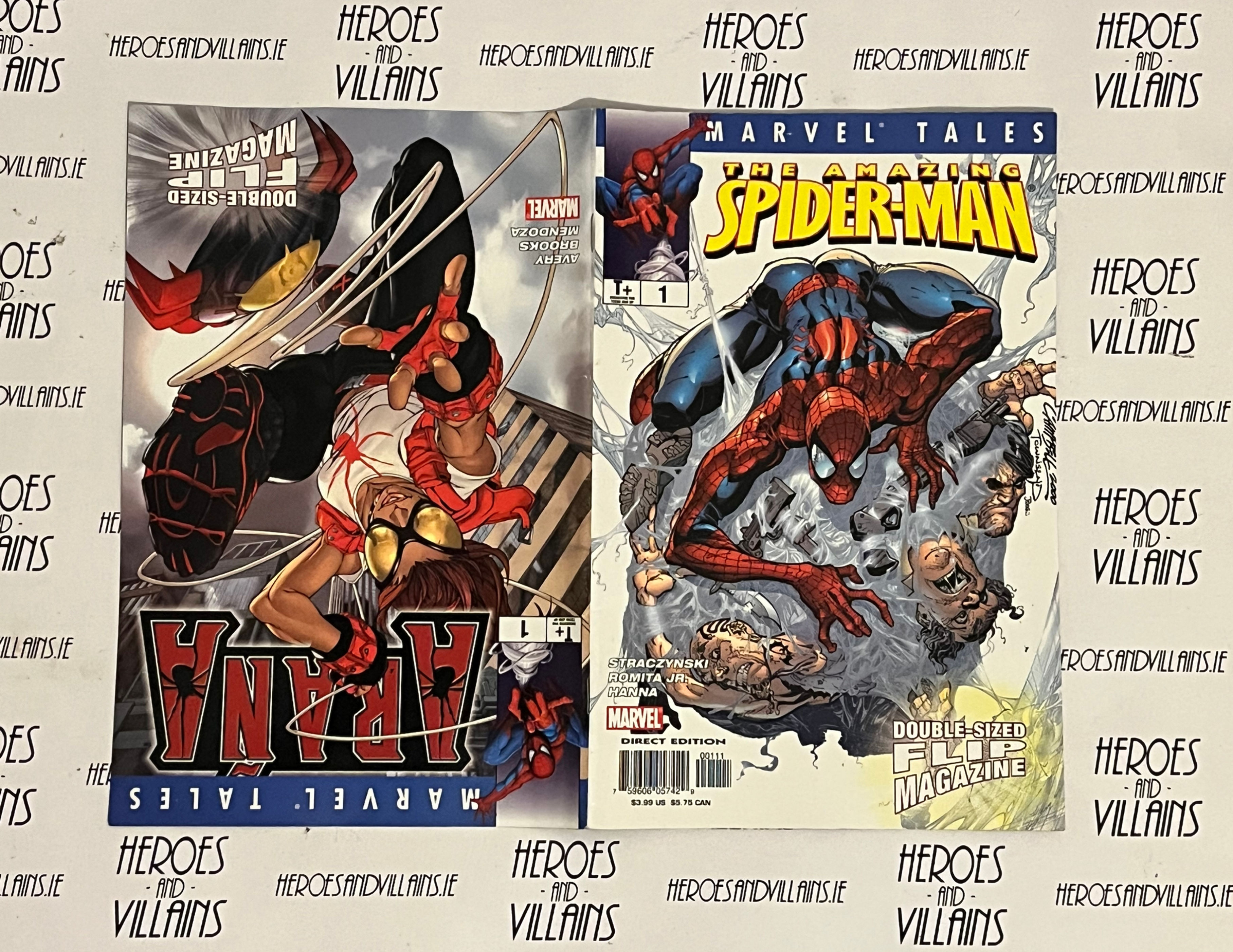 MARVEL TALES FLIP MAGAZINE #1 AMAZING SPIDER-MAN/ ARANA (MARVEL COMICS 2005)