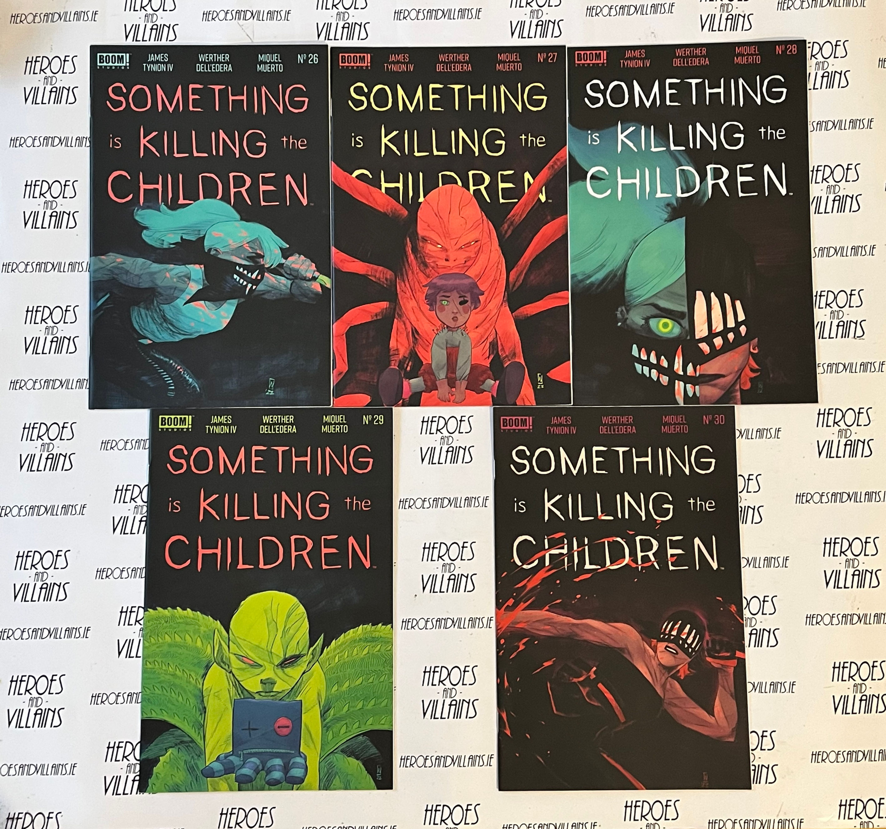 SOMETHING IS KILLING CHILDREN #26-30 THE GIRL AND THE HURRICANE STORY ARC (BOOM!