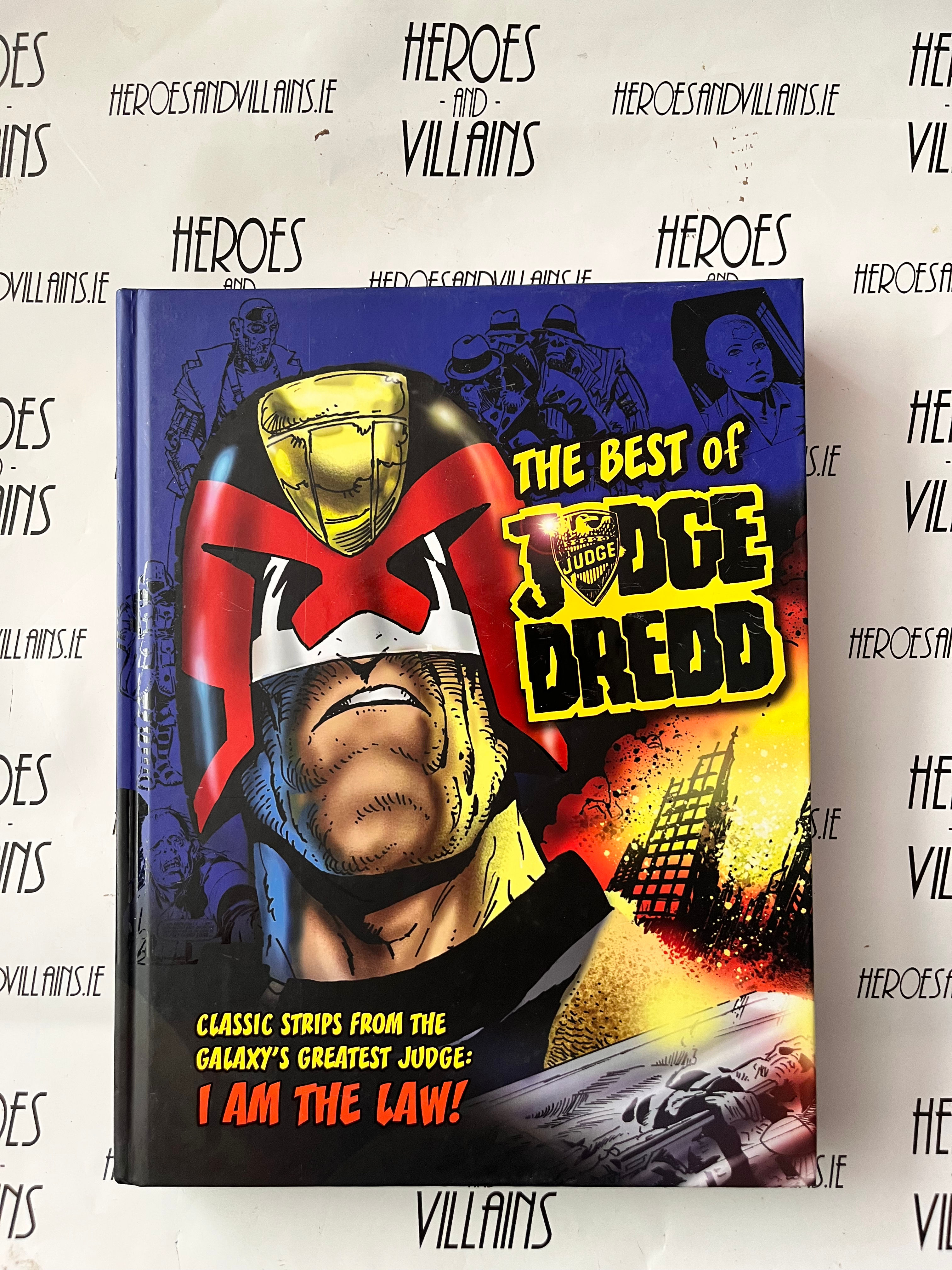 THE BEST OF JUDGE DREDD HC (PRION BOOKS 2009)