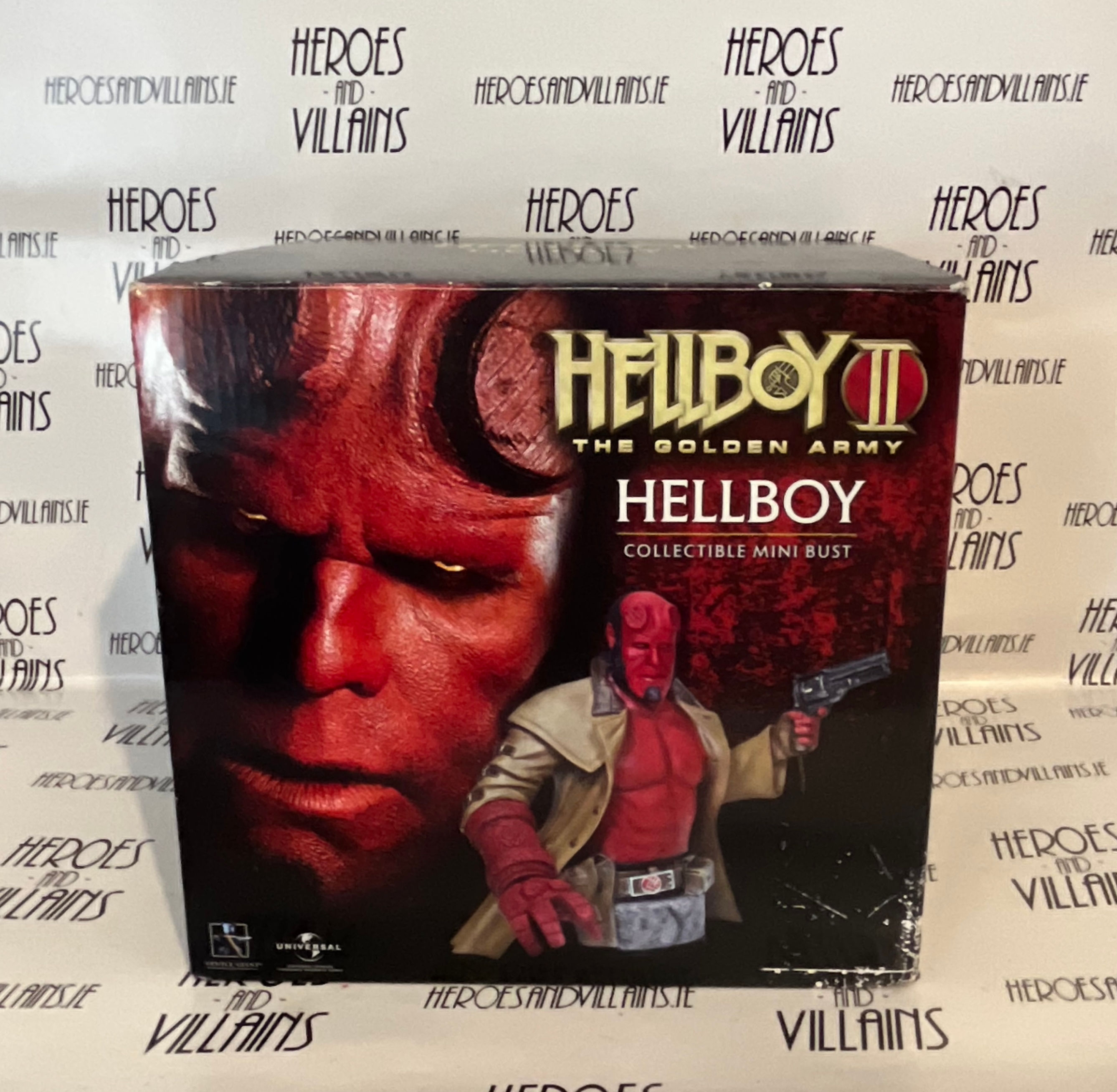 HELLBOY II THE GOLDEN ARMY HELLBOY BUST (GENTLE GIANT 2008)