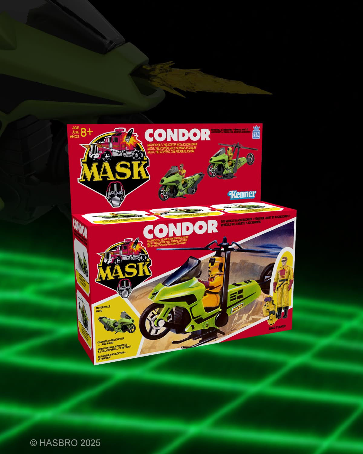 PRE-ORDER: M.A.S.K CONDOR WITH BRAD TURNER (LOYAL SUBJECTS 2025)
