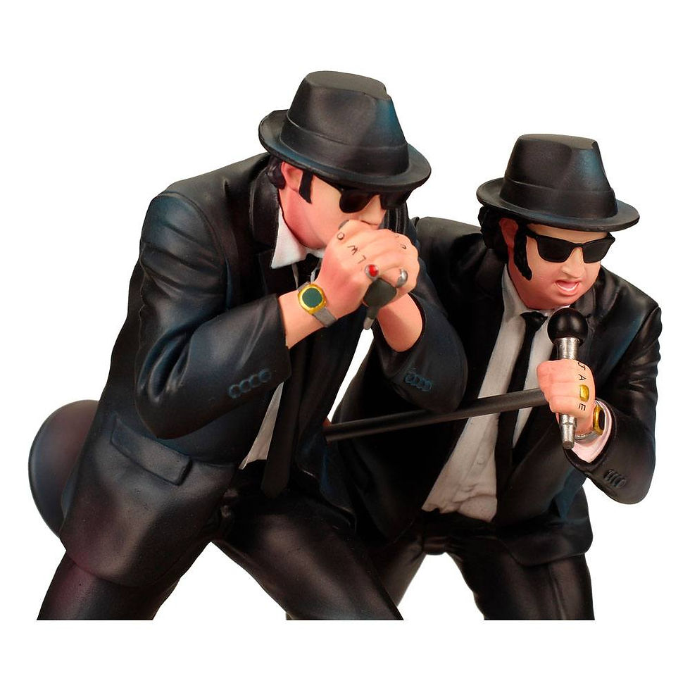 Miniatura: BLUES BROTHERS JAKE AND ELWOOD ON STAGE PVC STATUE (SD TOYS 2022)